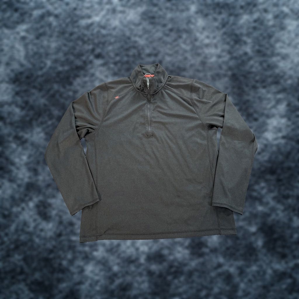Rhone Rhone Celliant Seamless 1/4 Zip Performance Black Long Sleeve Mens L Pullover Shirt Size US L / EU 52-54 / 3 - 1 Thumbnail