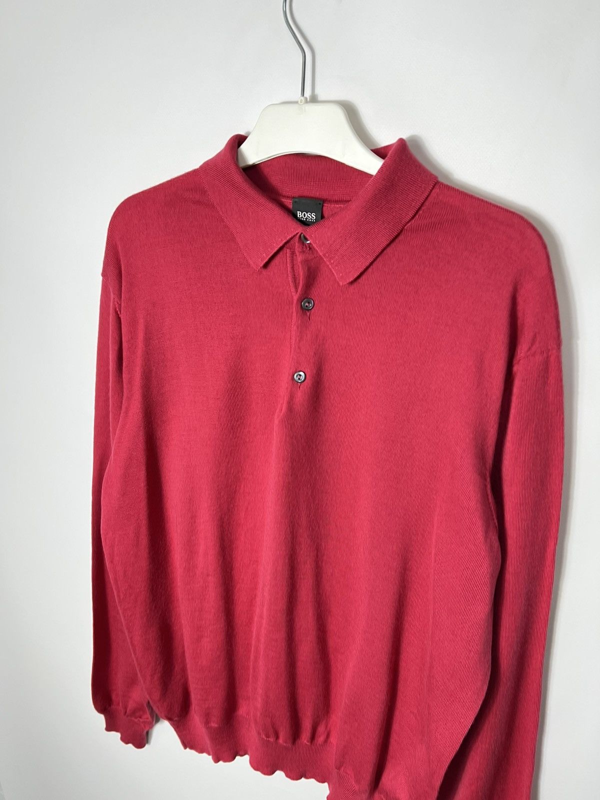 Hugo Boss Vintage luxury designer Hugo Boss Wool Sweater Size US XL / EU 56 / 4 - 2 Thumbnail