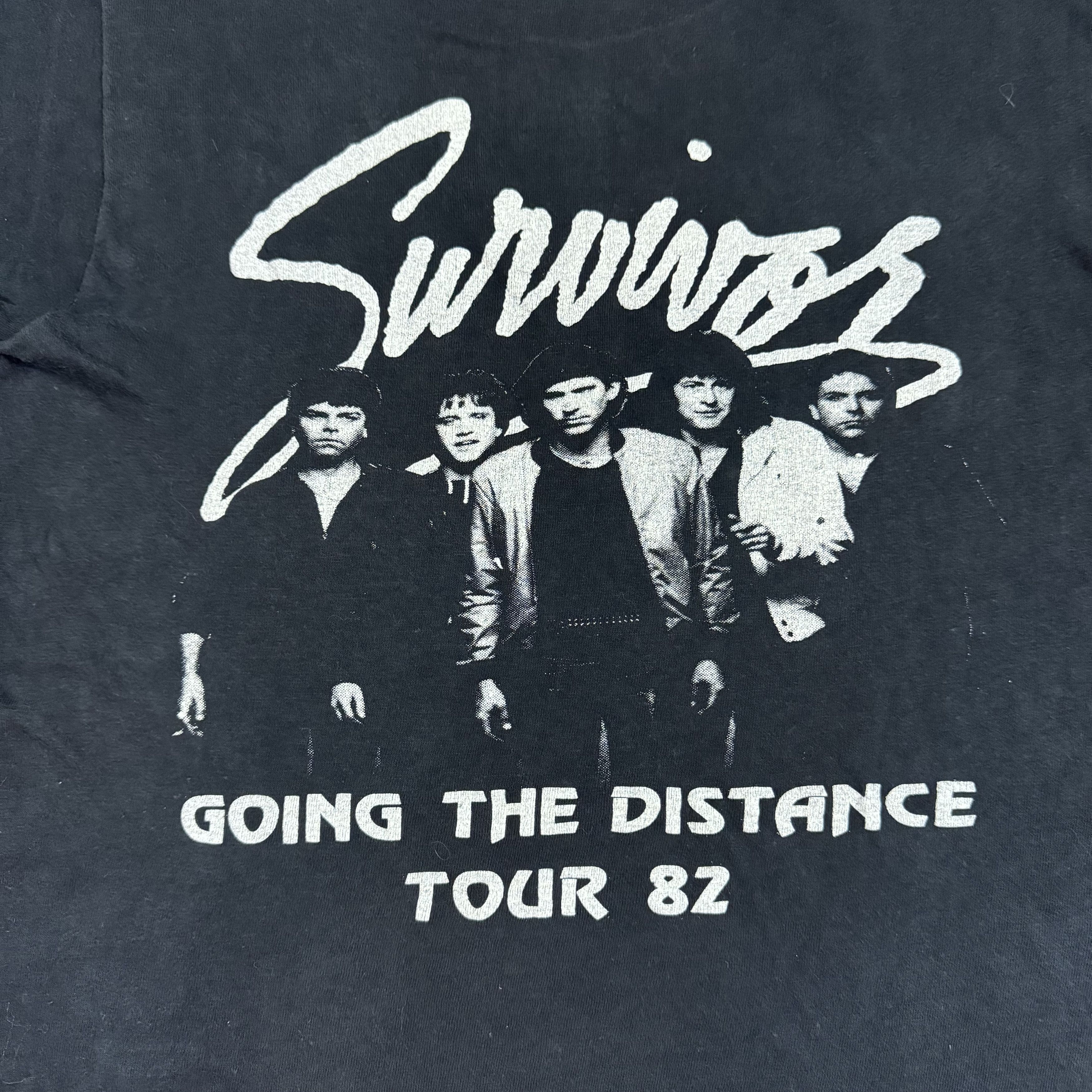 Band Tees × Vintage Rare 1982 SURVIVOR EYE OF THE TIGER Tour Band Tee Size US S / EU 44-46 / 1 - 4 Thumbnail