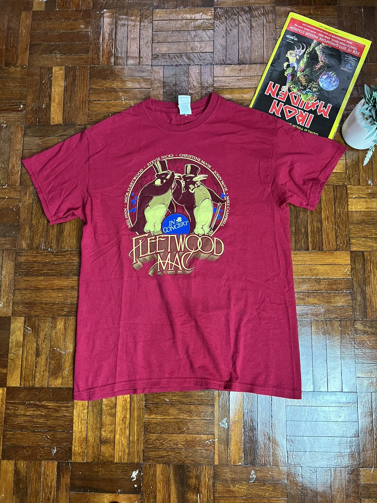 Band Tees Fleetwood Mac Tour Official Merch Band Size US M / EU 48-50 / 2 - 1 Thumbnail