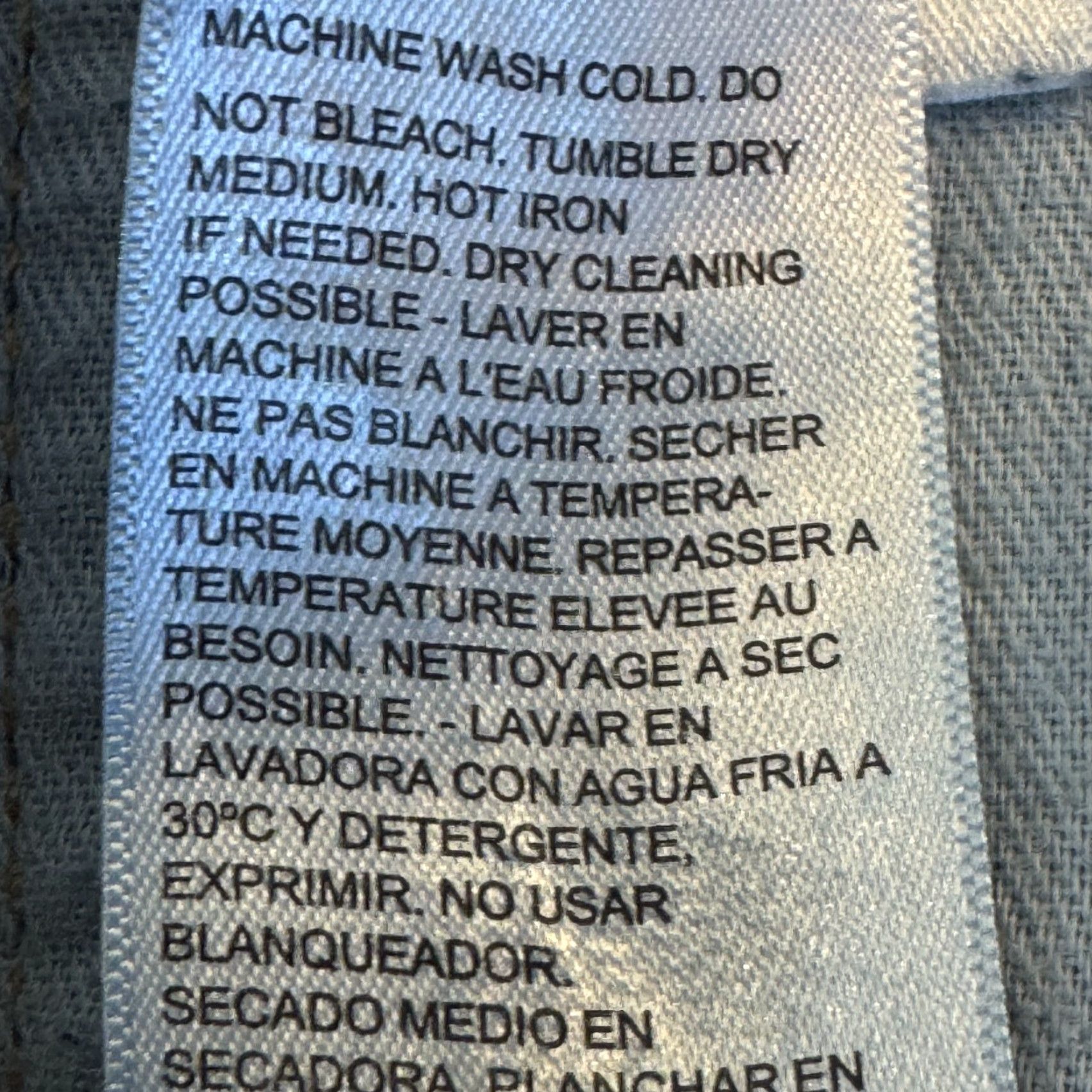 Levi's Levi’s 505 Jeans Men 36x30 Blue Denim Mid-Rise Regular Fit Straight Size US 36 / EU 52 - 6 Thumbnail