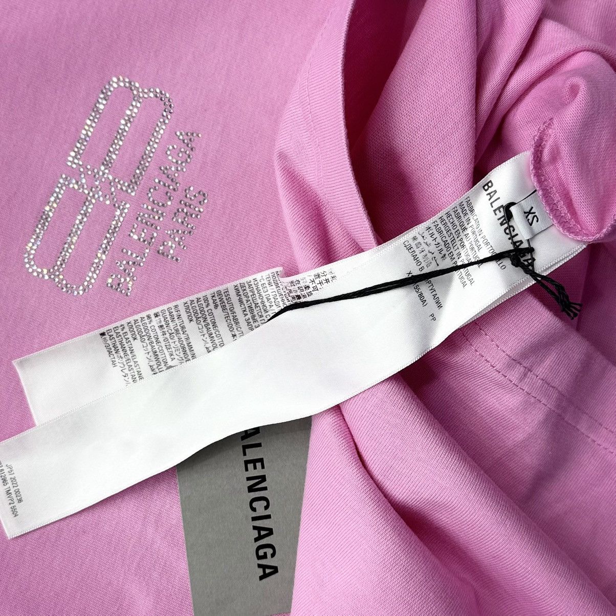 Balenciaga Balenciaga BB Logo GemStone T-Shirt Size US XS / EU 42 / 0 - 4 Thumbnail