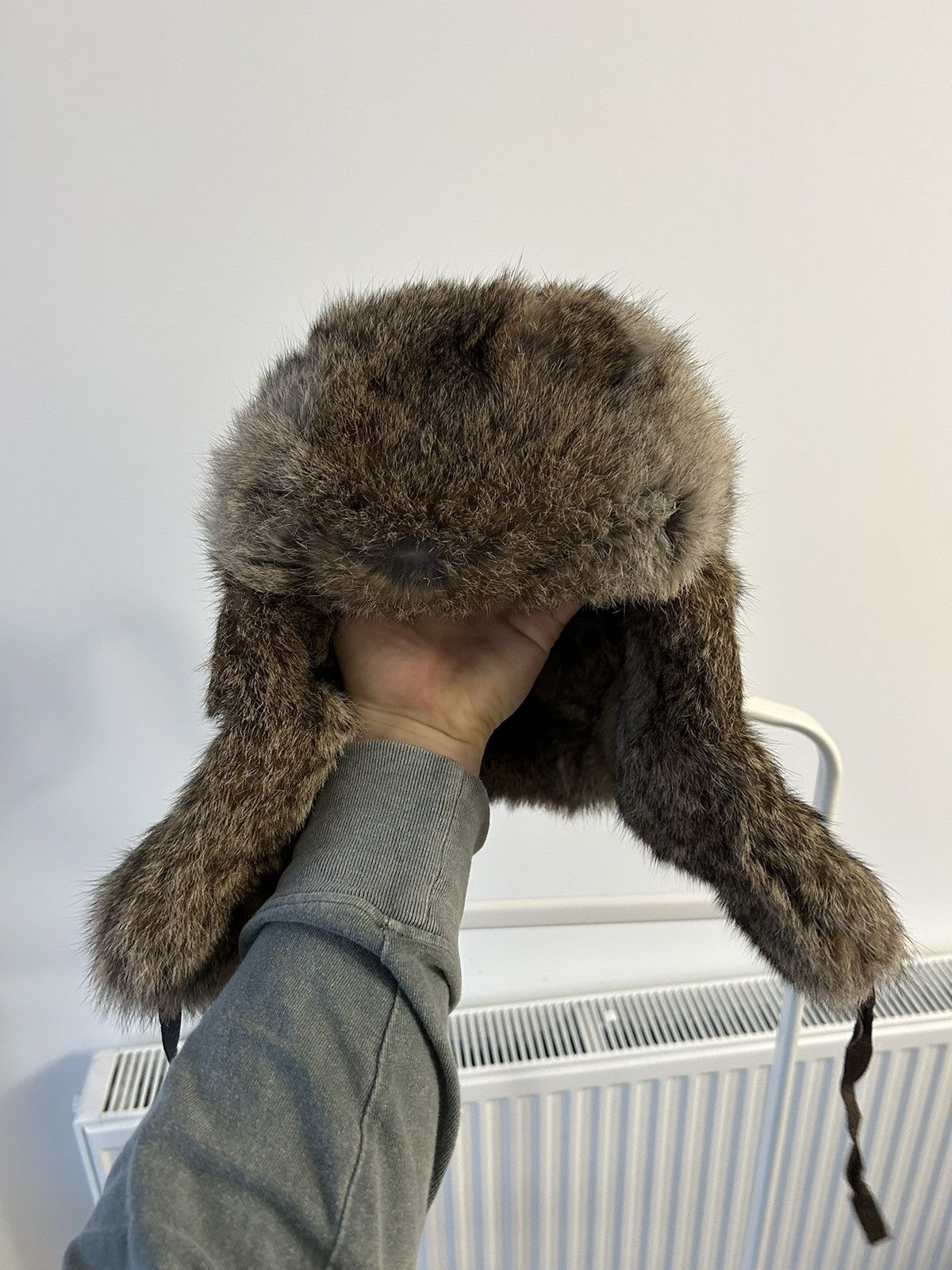 Vintage Vintage Natural Fur Ushanka Hat Size ONE SIZE - 1 Thumbnail