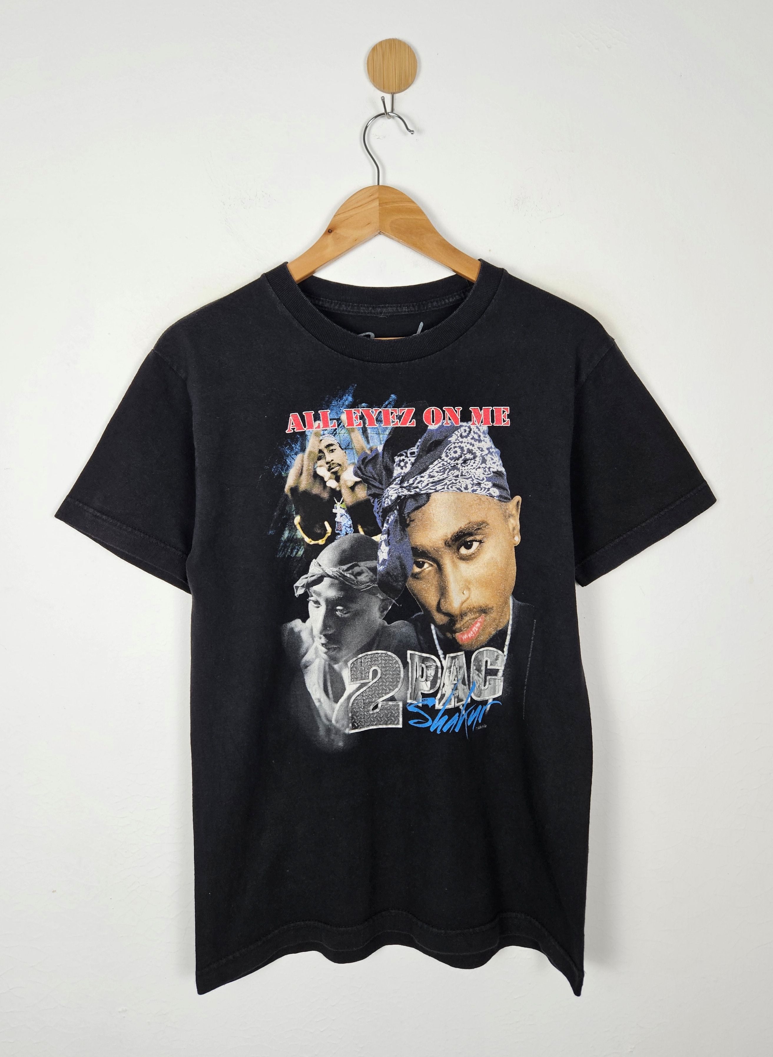 Band Tees × Rap Tees Tupac 2pac Shakur All Eyez On Me Size US S / EU 44-46 / 1 - 1 Thumbnail