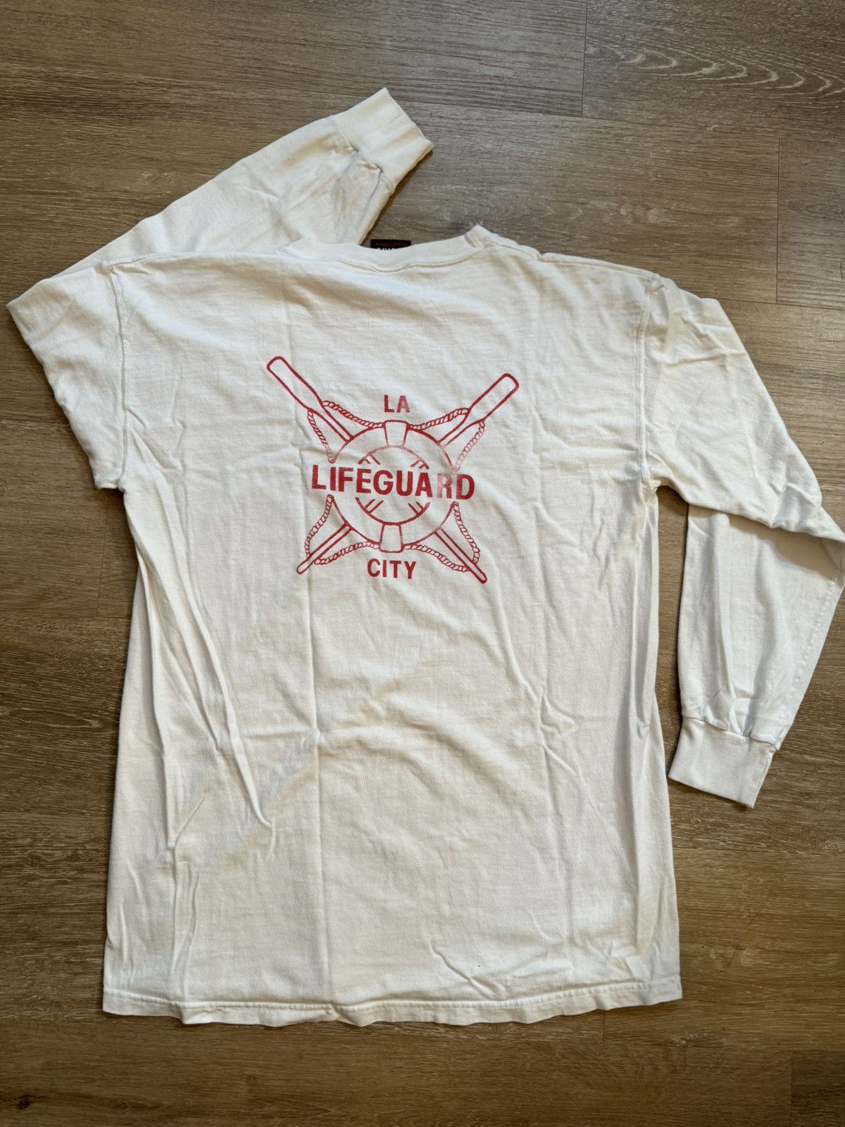 Signal Sport × Vintage Vintage Los Angeles City Lifeguard Long-sleeve Graphic Tee L Size US L / EU 52-54 / 3 - 1 Thumbnail
