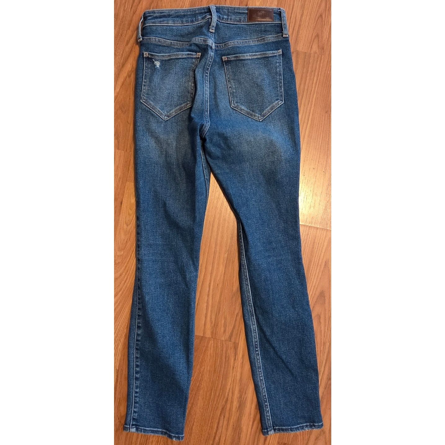 Hollister Hollister Ultra High-Rise Acid Wash Distressed Jeans Size 25" / US 0 / IT 36 - 3 Thumbnail