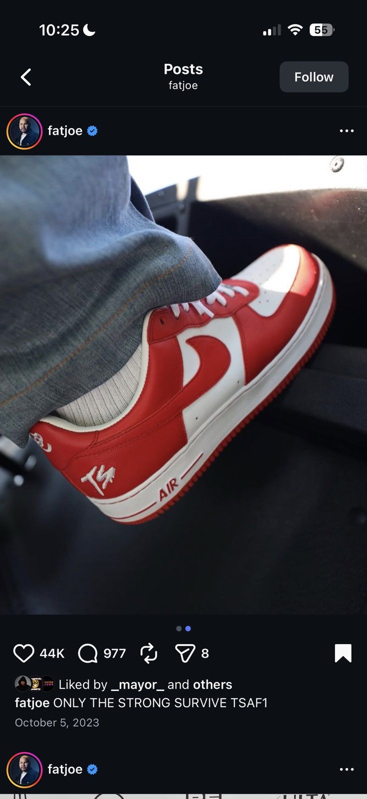 Nike Nike Air Force 1 Terror Squad (Limited) Size US 11 / EU 44 - 7 Thumbnail