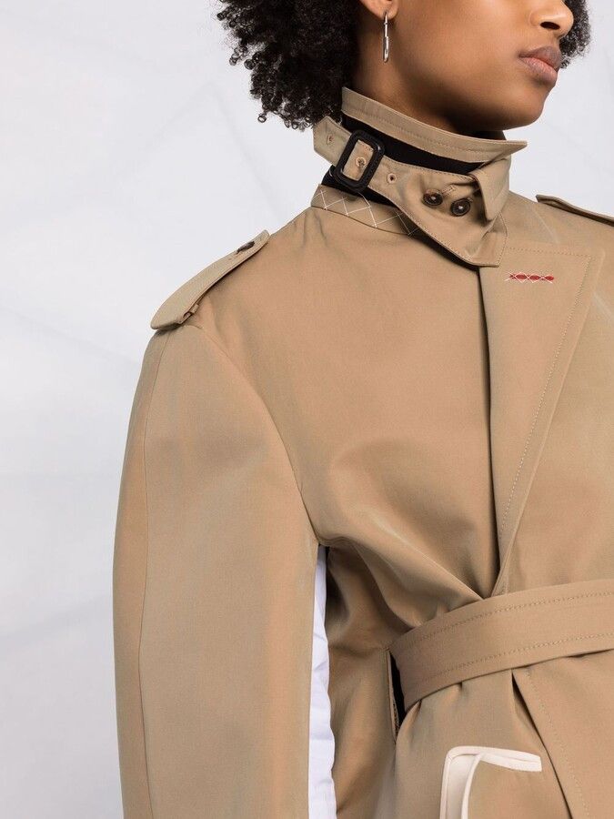 Maison Margiela o1y0625 Pea Coat in Camel Size M / US 6-8 / IT 42-44 - 3 Thumbnail