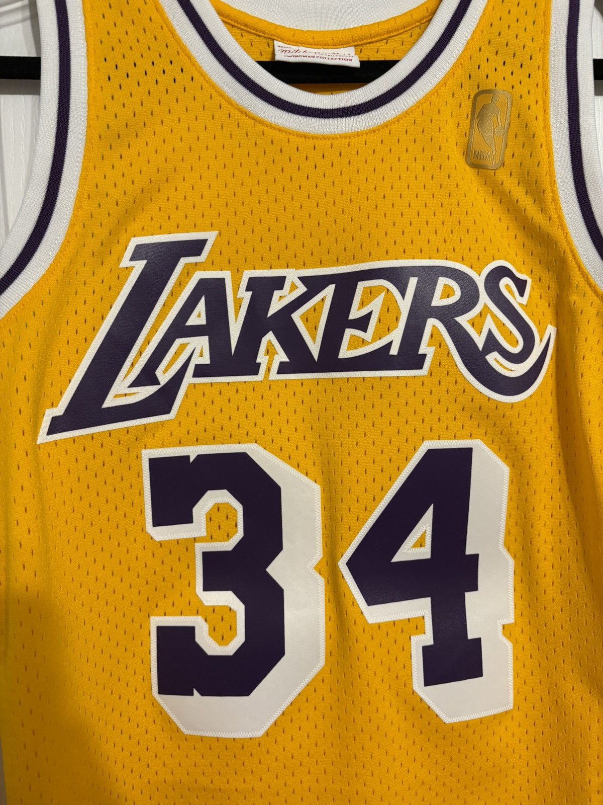 Mitchell & Ness 96-97 Mitchell & Ness Lakers SHAQ HWC Swingman Jersey Size US M / EU 48-50 / 2 - 7 Thumbnail