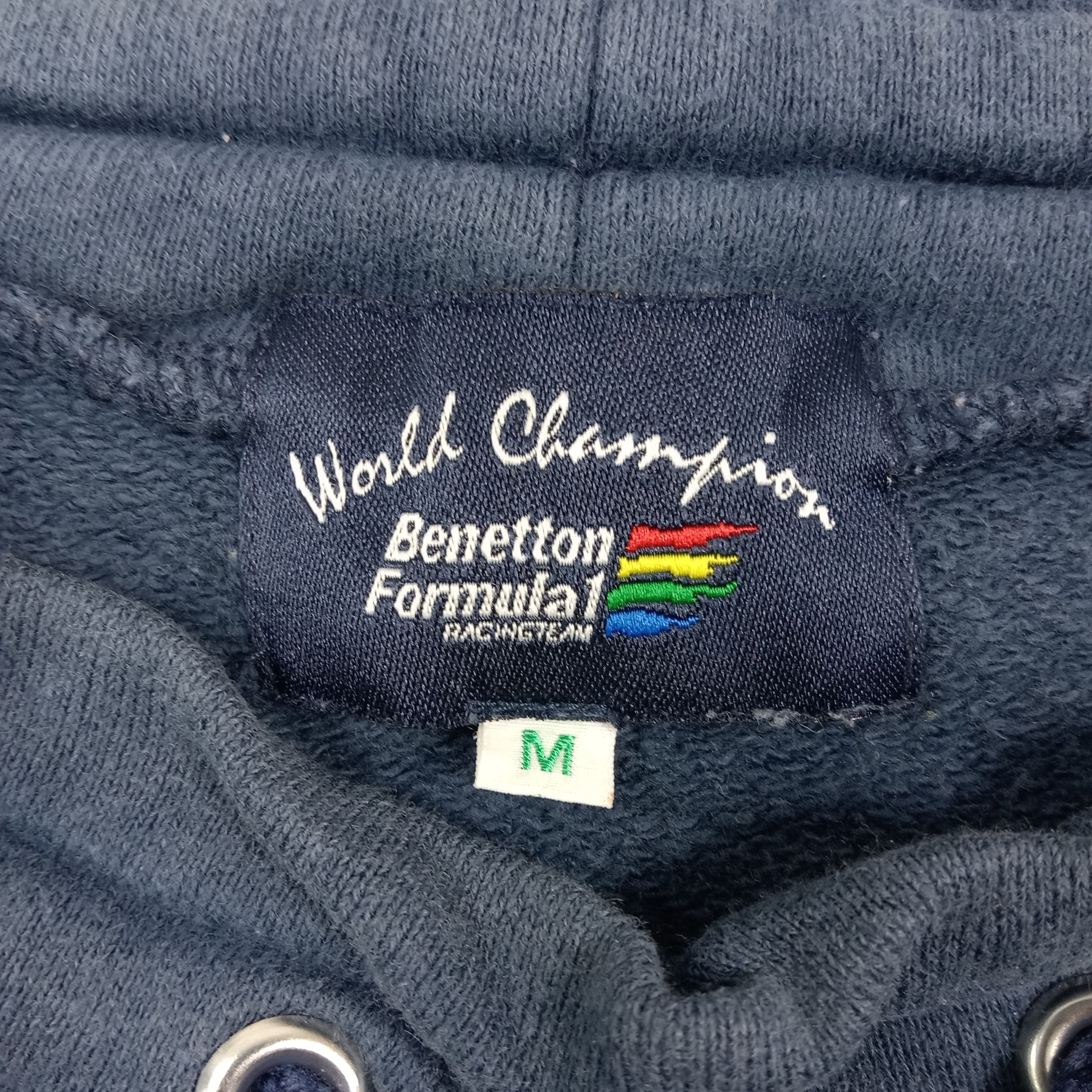 Benetton Benetton Formula 1 Racing Team Sweatshirt C269N22 Size US M / EU 48-50 / 2 - 3 Thumbnail