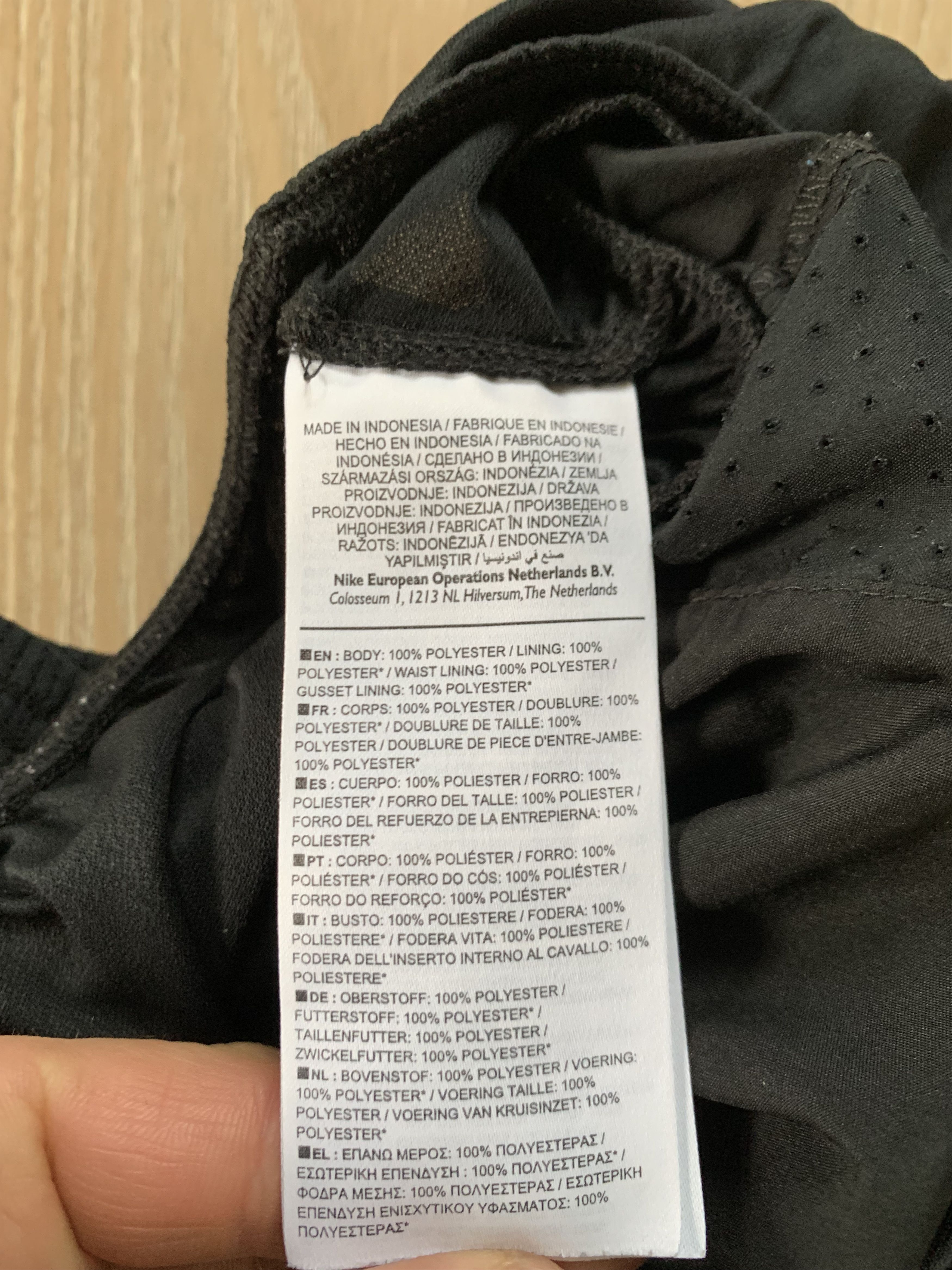 Nike Nike Black Running Shorts Size 34" / US 12 / IT 48 - 6 Thumbnail