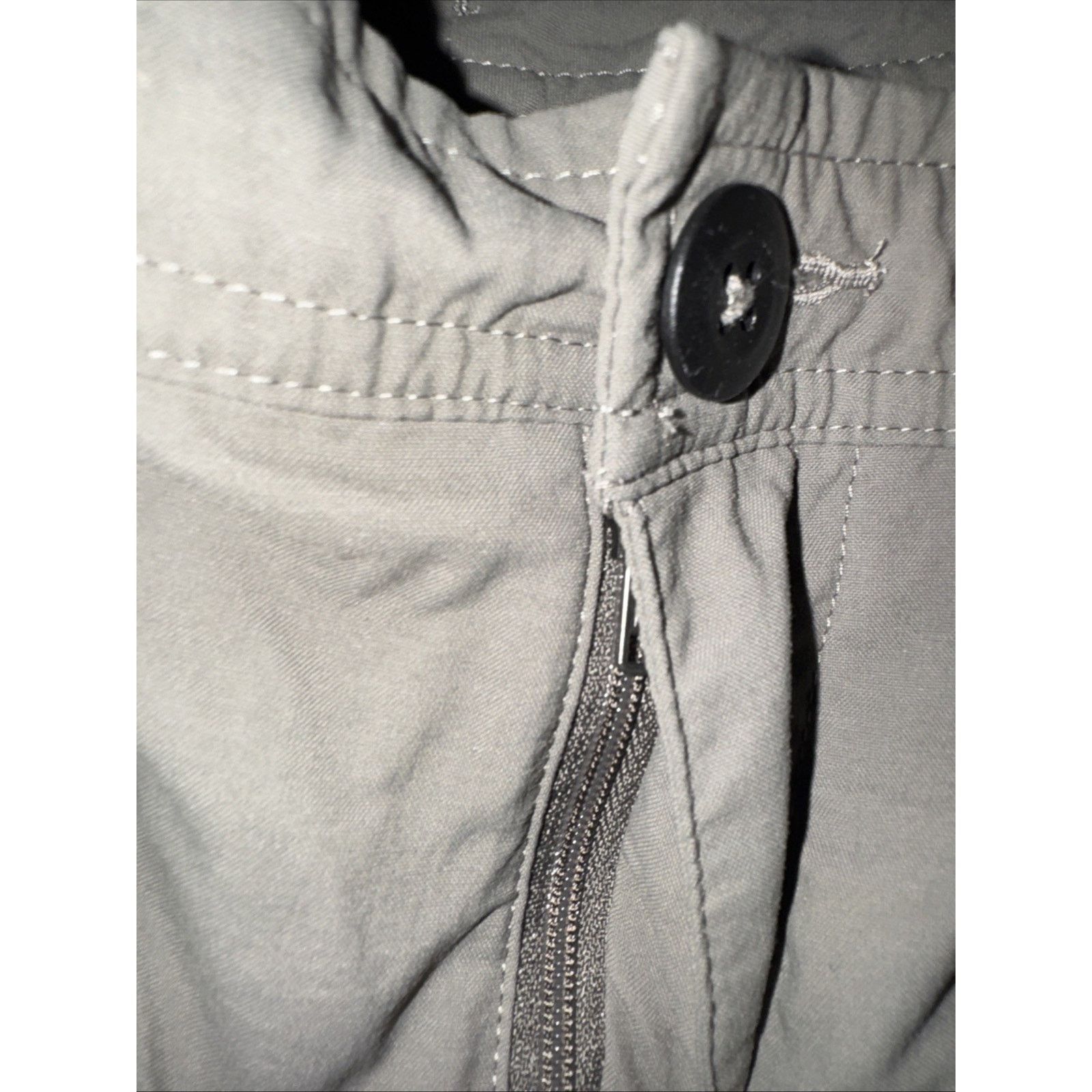 Vintage RIE Cargo Tech Hiking Pants 34x32 Lightweight Olive Toupe Size US 34 / EU 50 - 4 Thumbnail