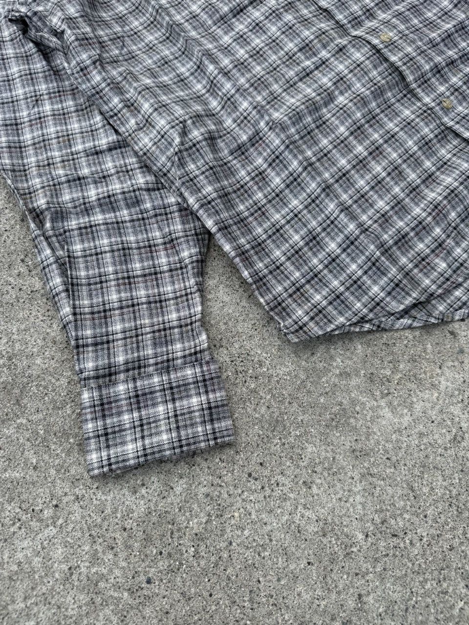 Balenciaga Balenciaga - Vintage Flannel Shirt Size US XXL / EU 58 / 5 - 6 Thumbnail