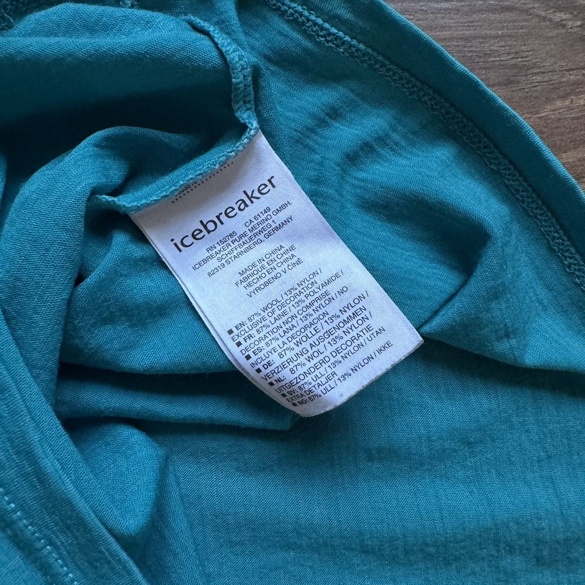 Icebreaker Icebreaker Wool T Shirt Women’s M Blue Size M / US 6-8 / IT 42-44 - 7 Thumbnail