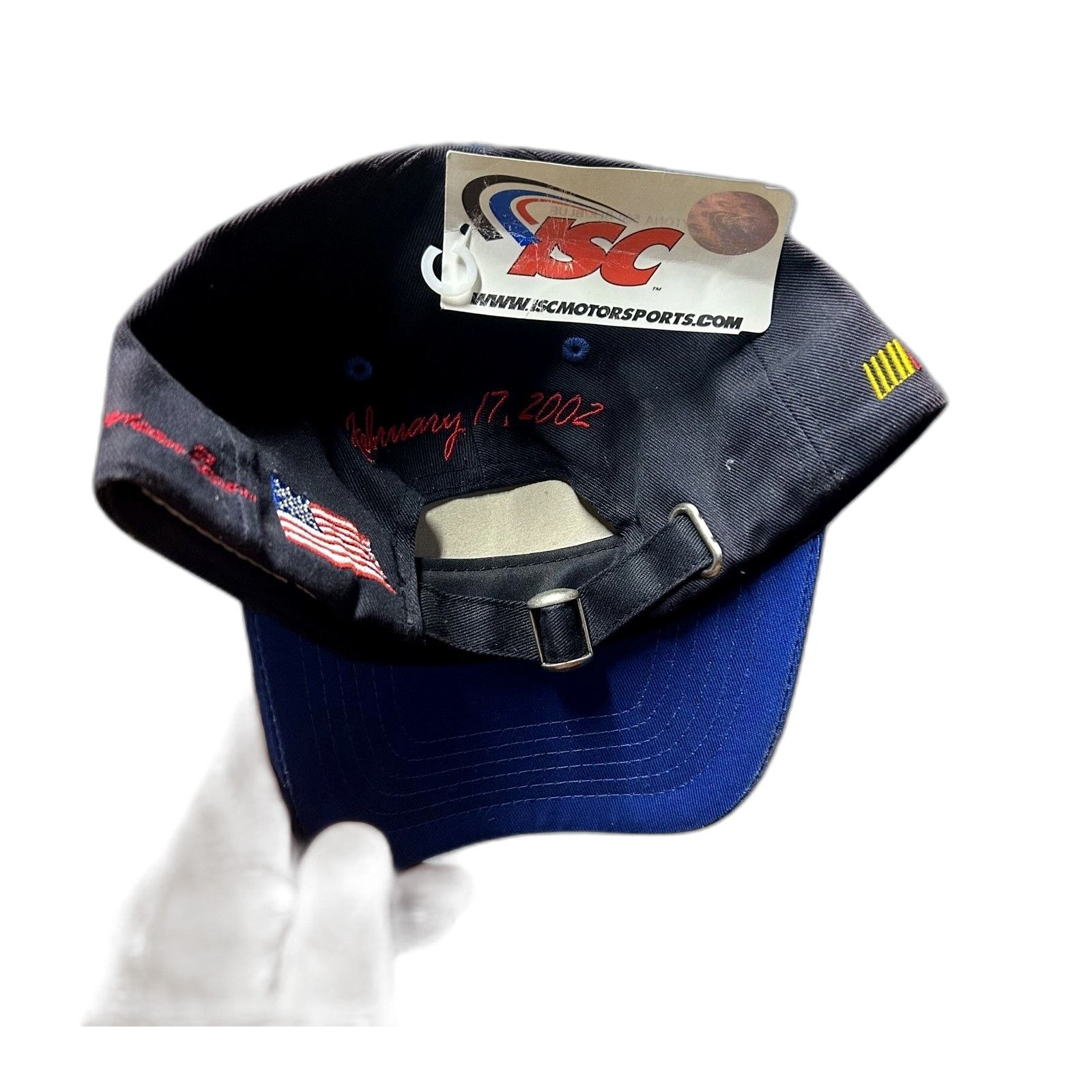 Vintage Nascar 2002 Daytona Vintage with Tags Nascar Hat Sundamage Size US XXS / EU 40 - 3 Thumbnail