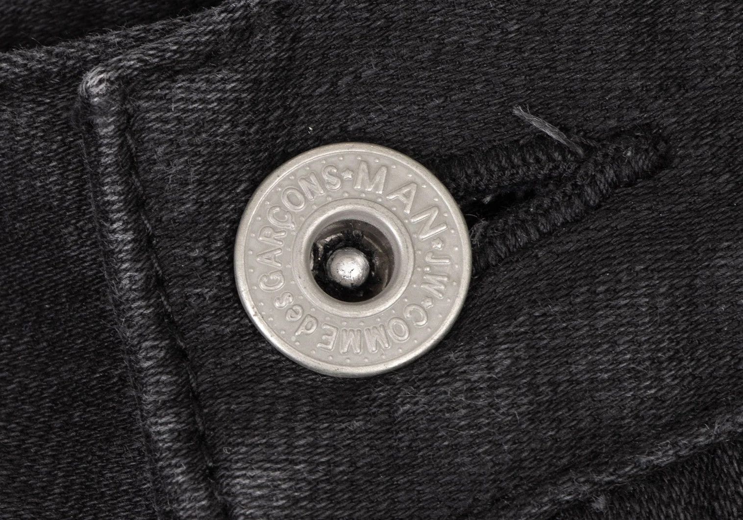 Junya Watanabe Black Denim Pants with Mixed Fabric Details, Size XS Size US 28 / EU 44 - 9 Thumbnail