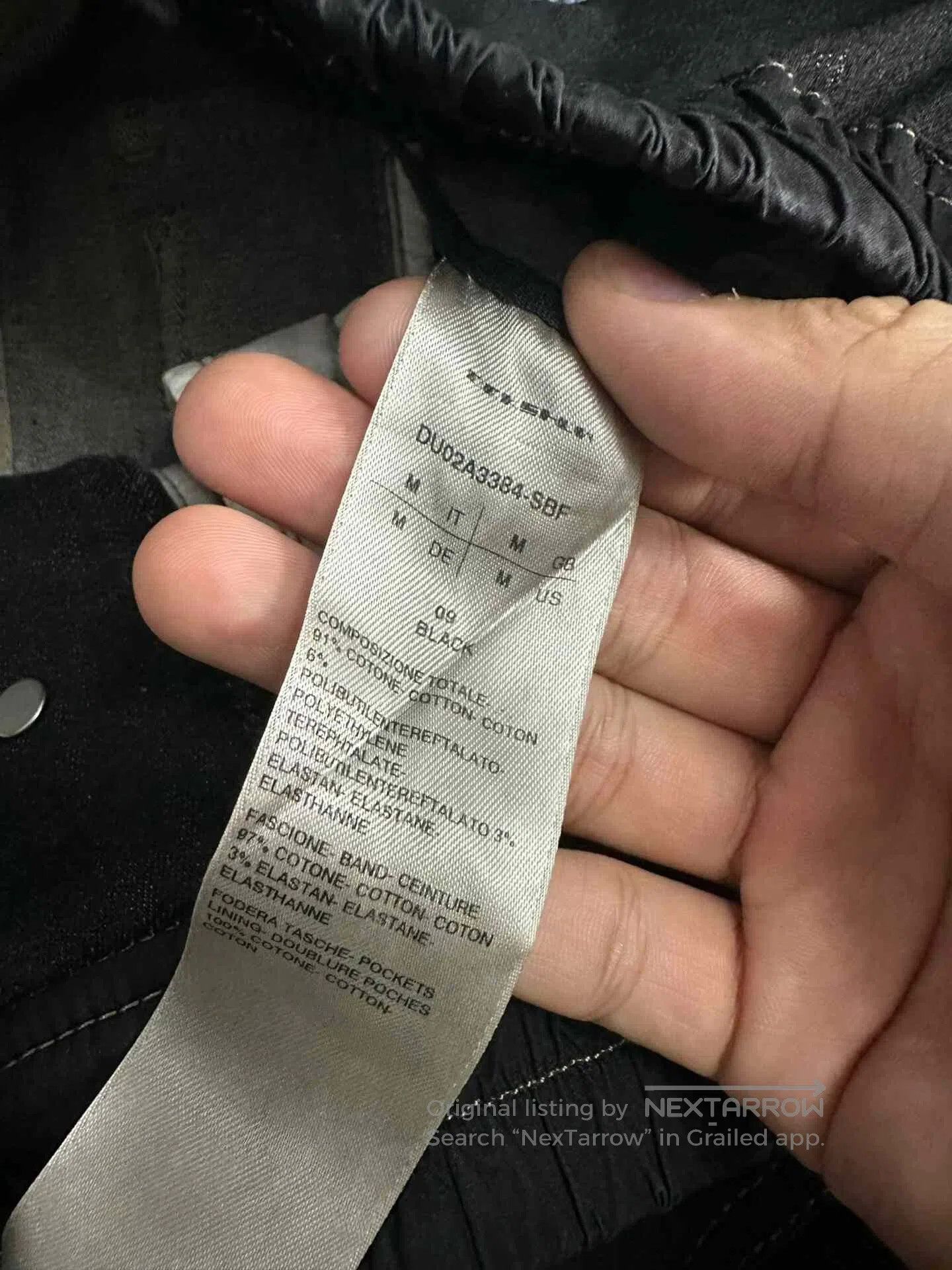 Rick Owens Rick Owens Waxed Drop. Size US 26 / EU 42 - 4 Thumbnail