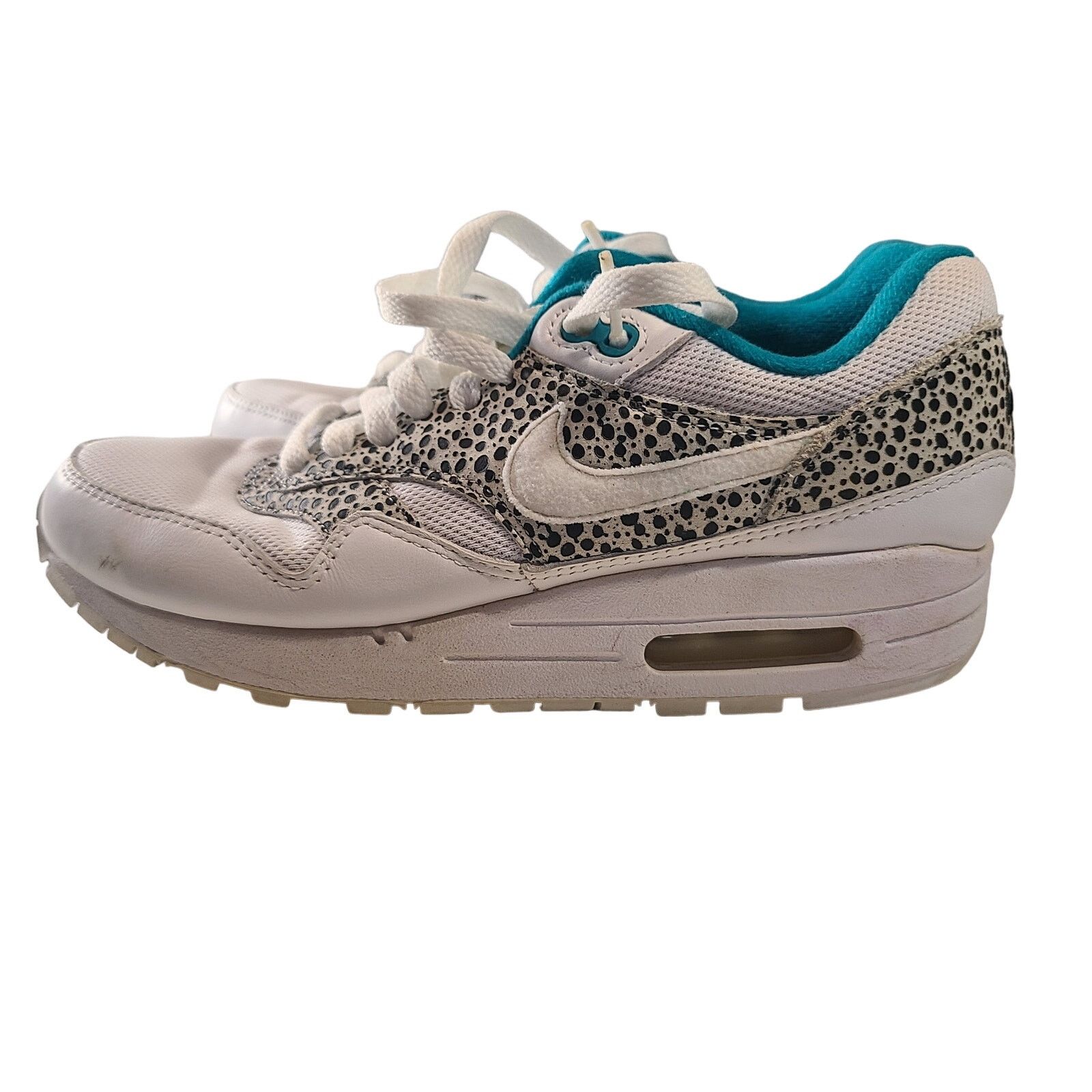 Nike Nike Air Max 1 Safari Pack White Glass Aqua Blue 6.5 RARE Size US 10 / IT 40 - 1 Thumbnail