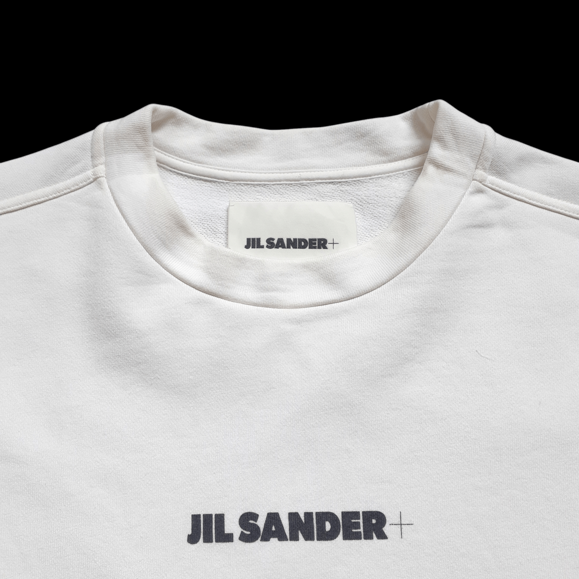 Jil Sander JIL SANDER + Plus Oversized Logo Sweatshirt size Medium Size US M / EU 48-50 / 2 - 2 Thumbnail
