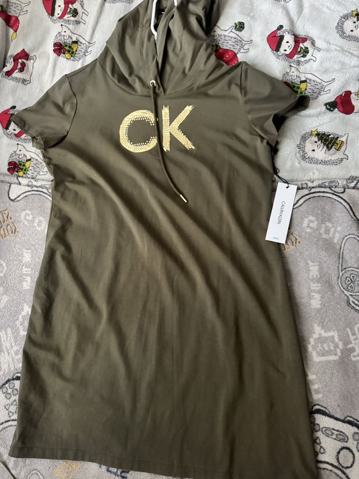 Calvin Klein Calvin Klein Hoodie Dress Size XL / US 12-14 / IT 48-50 - 3 Thumbnail