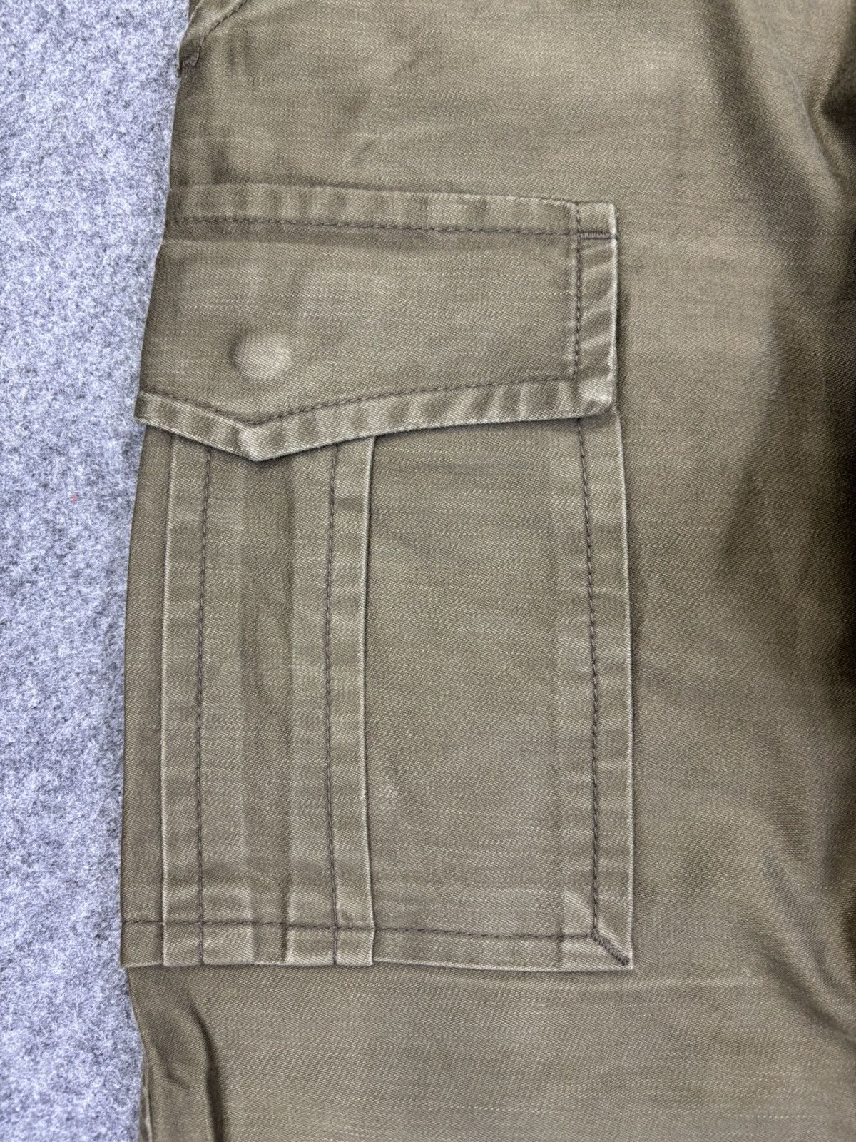 Japanese Brand DISCIPLE motocyclist Stylish Sturdy Cargo Biker Pant F739 Size US 29 - 7 Thumbnail