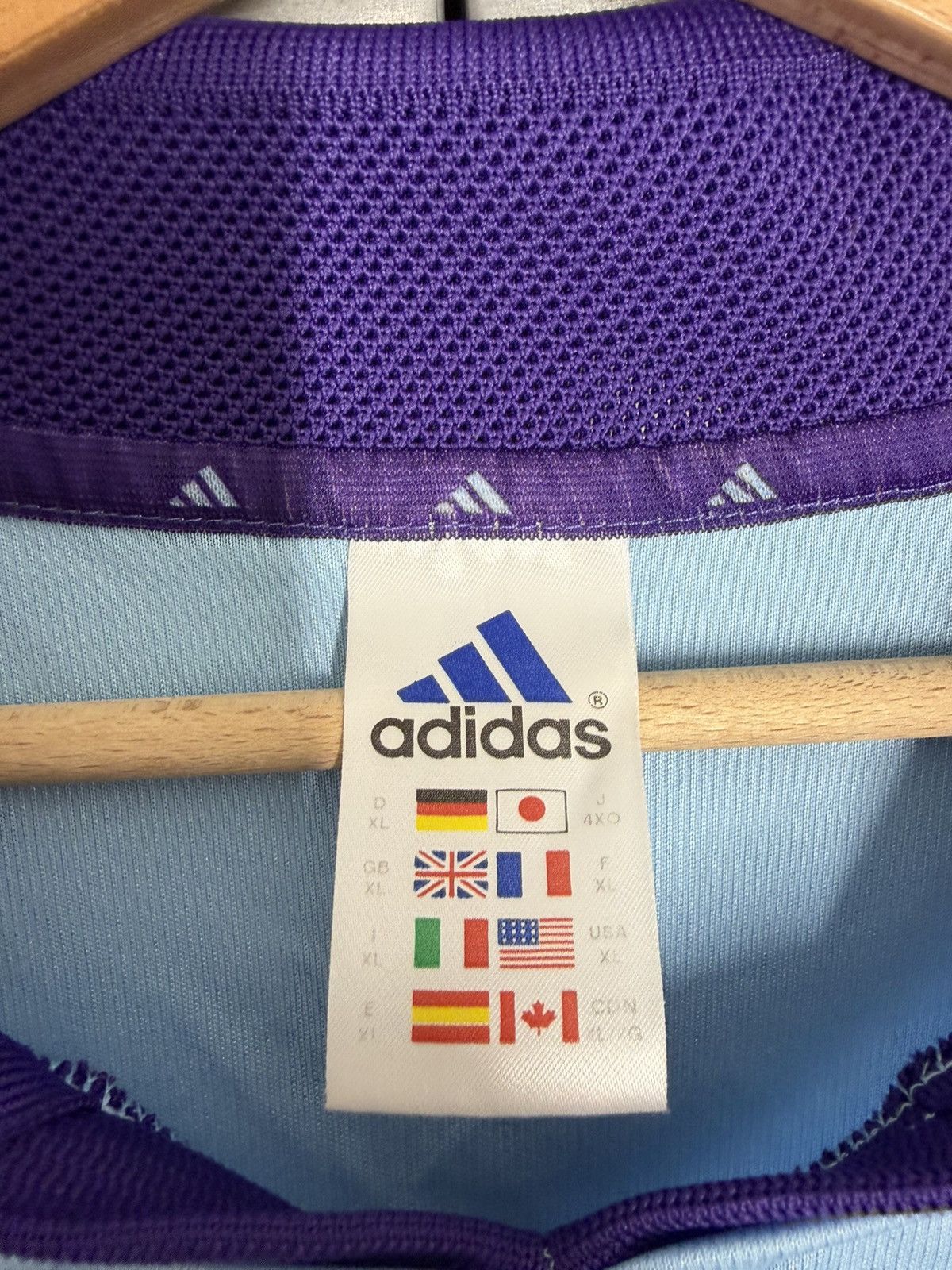 Adidas Vintage 2001/02 Adidas Anderlecht Fortis Away Soccer Jersey Size US XL / EU 56 / 4 - 10 Thumbnail