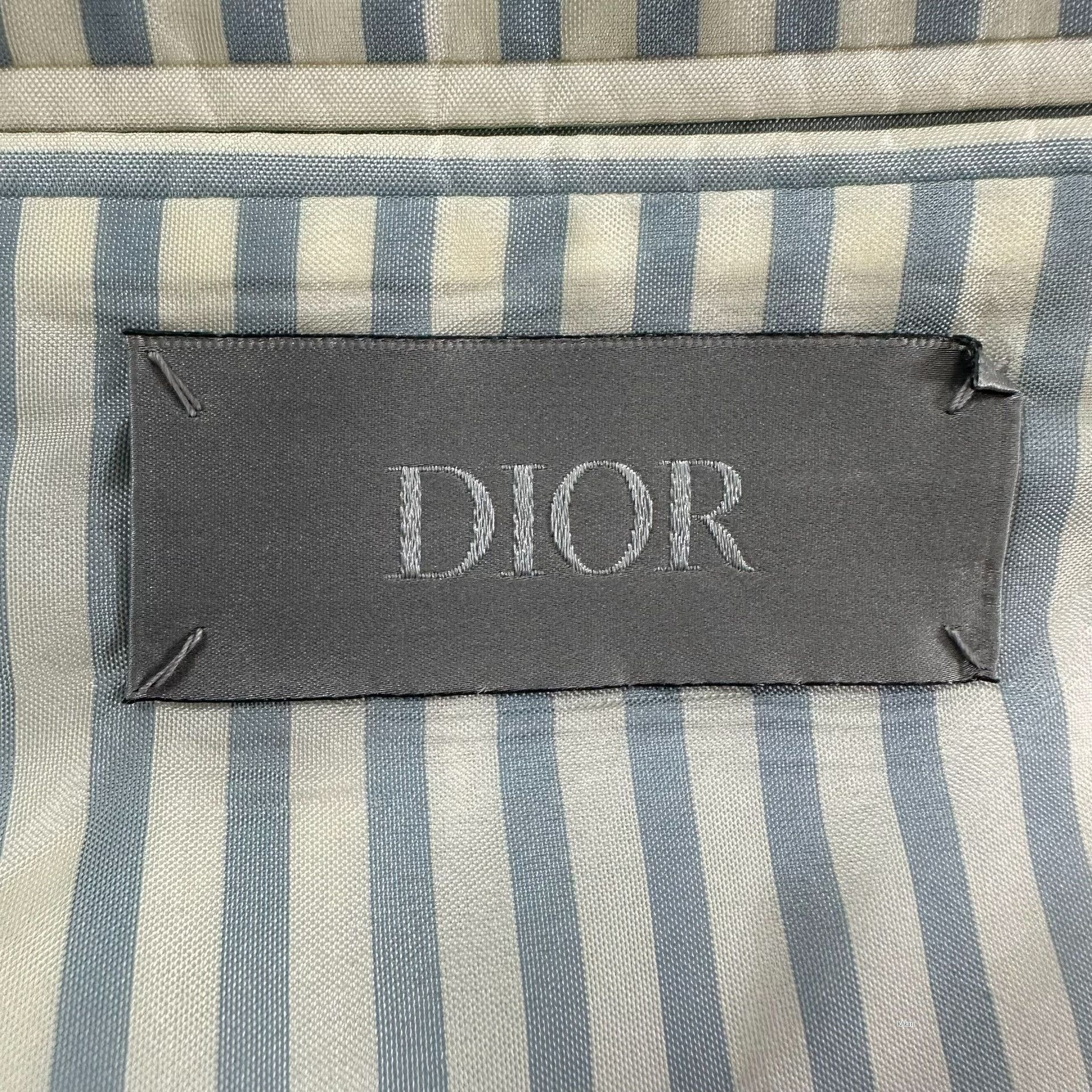 Kim Jones Dior Men 19SS Runway Striped Blazer Size US M / EU 48-50 / 2 - 4 Thumbnail