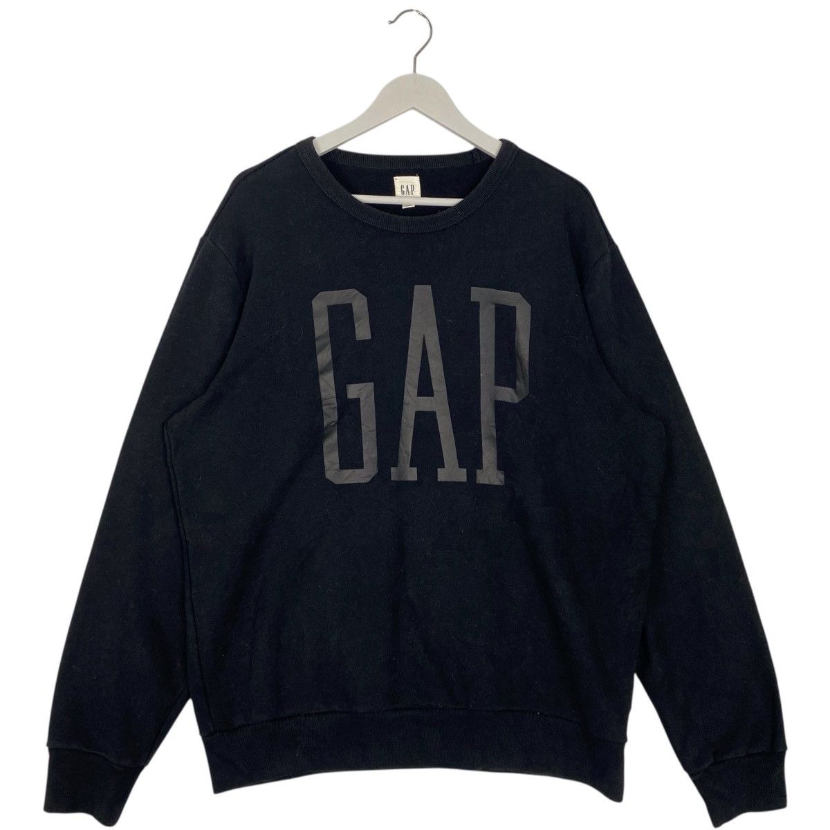 Other Vintage GAP Big Logo Printed Black Pullover Jumper Size L Size US L / EU 52-54 / 3 - 1 Thumbnail