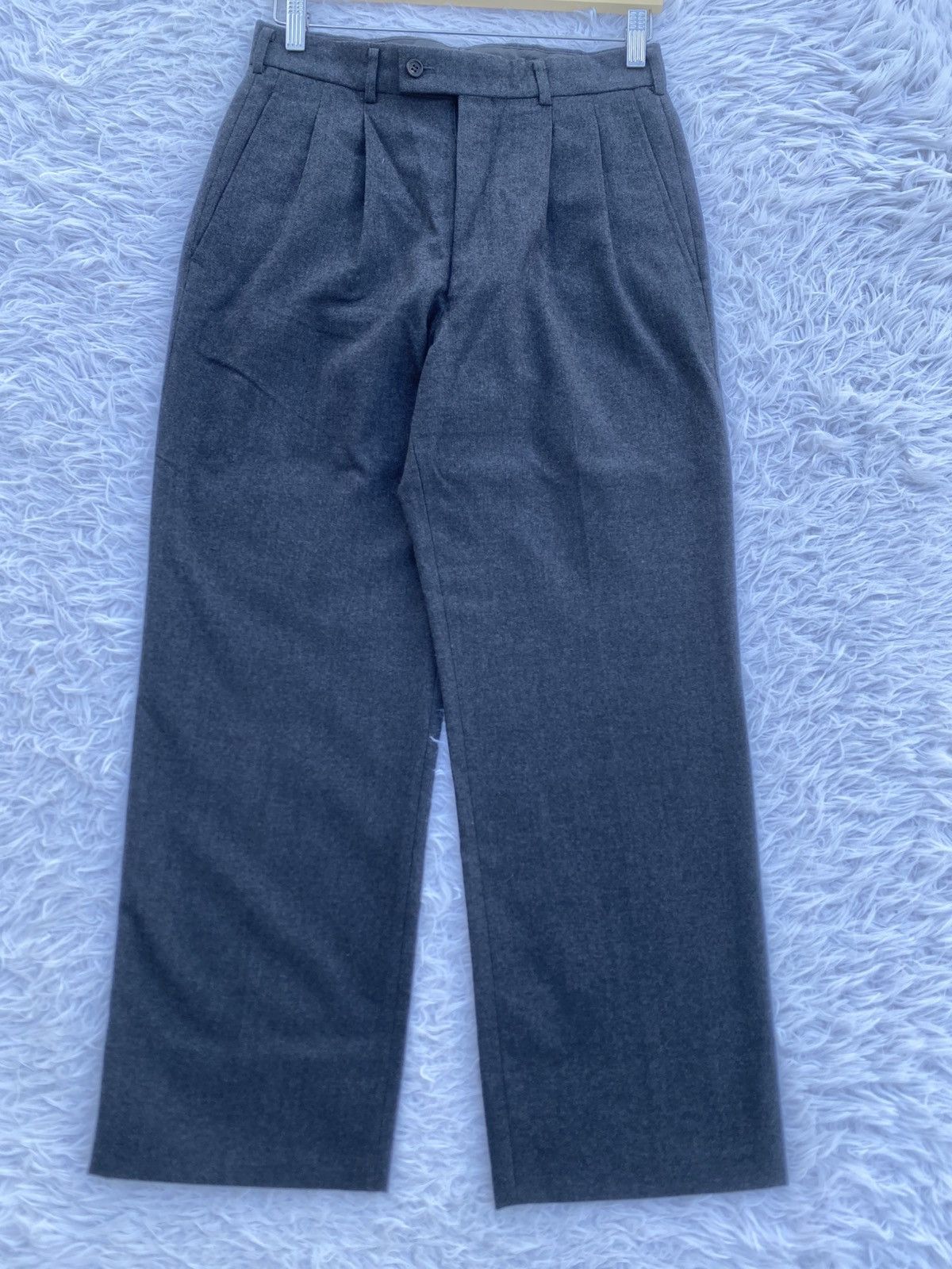 Comme des Garcons Rare Vintage Comme Des Garcons Homme Wool Pants Size US 28 / EU 44 - 4 Thumbnail