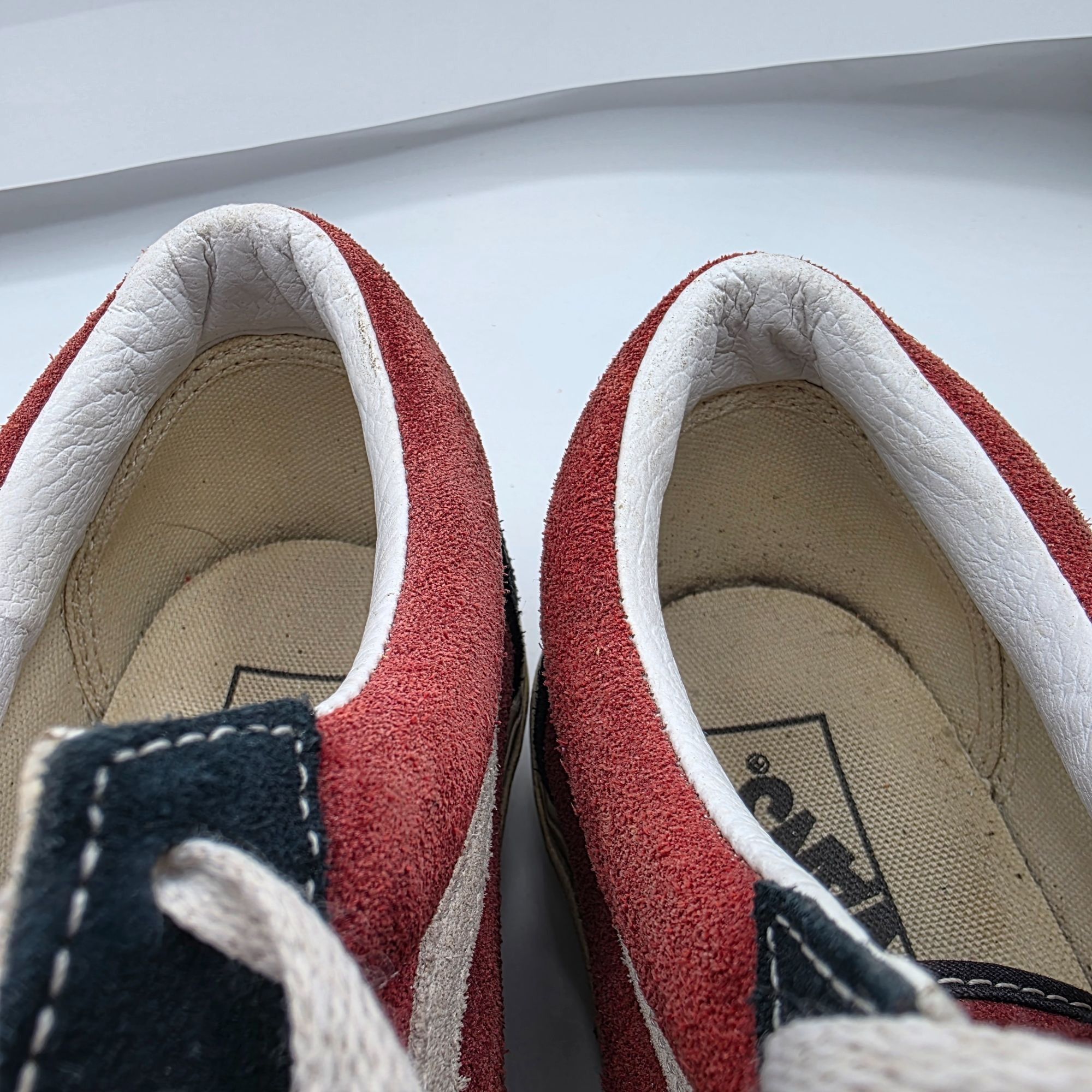 Vans Vans Old Skool Mens Size 10 Red Black Shoes Casual Athletic Size US 10 / EU 43 - 7 Thumbnail