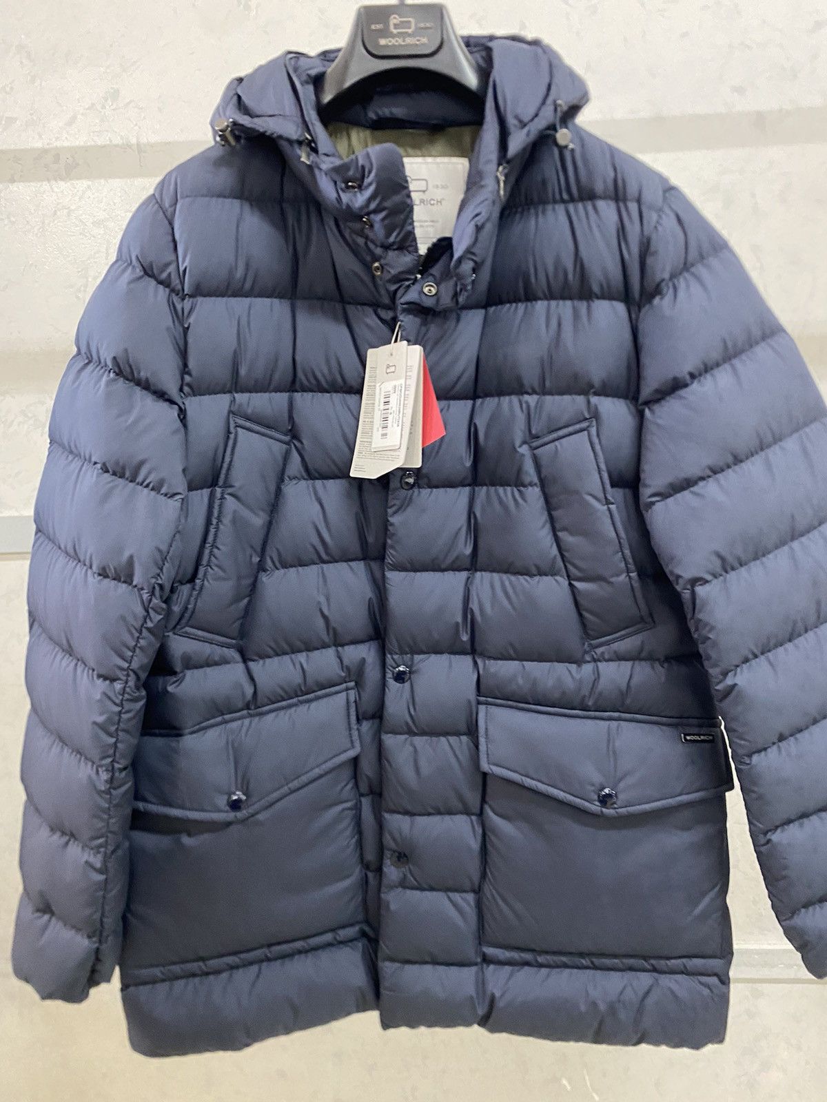 Other Woolrich Sierra Detechable Hood Down Jacket, size S, blue, Size US S / EU 44-46 / 1 - 2 Thumbnail