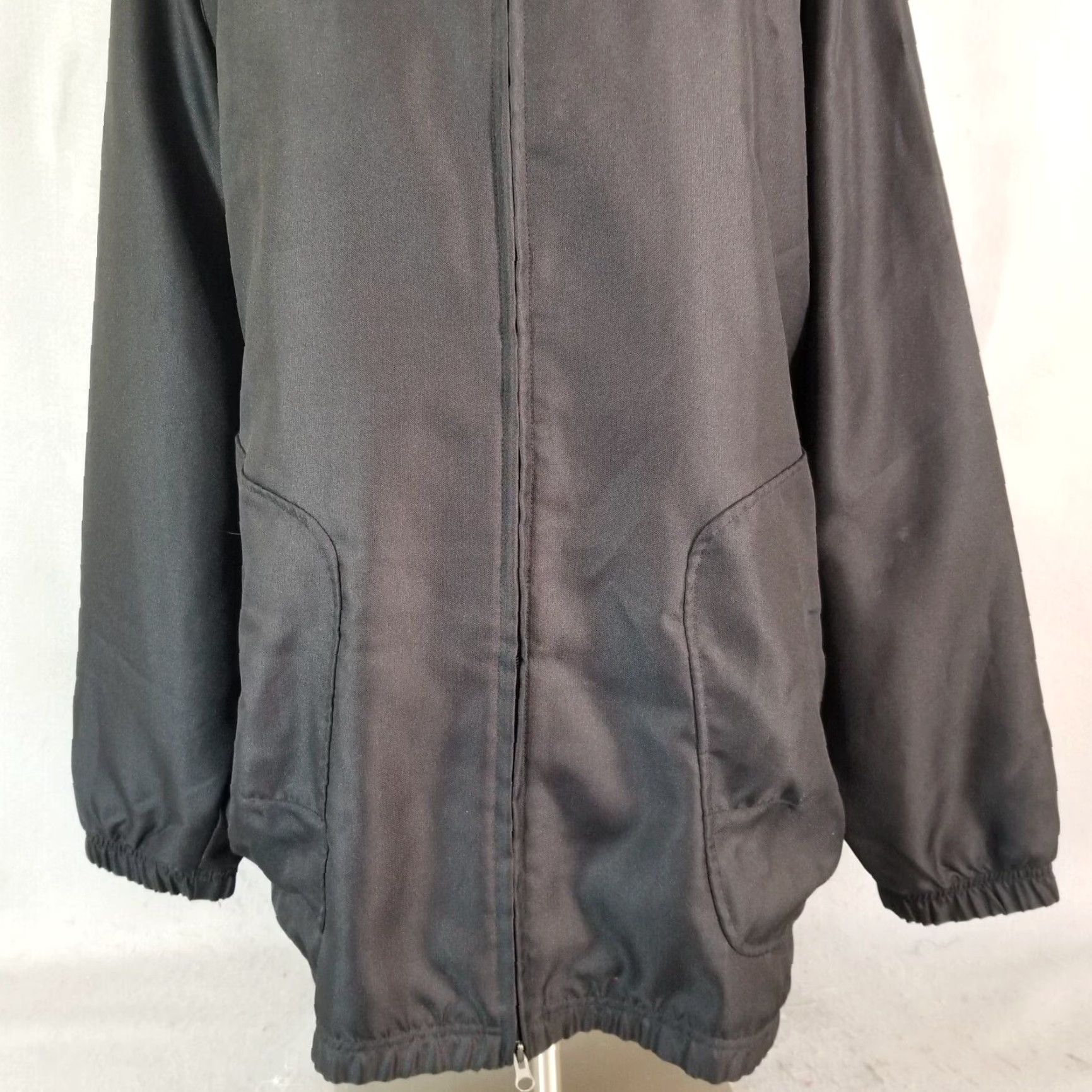 Nike Air Jordan track jacket mens XL extra large oversized black lined sports jacket track Nike Air Jordan