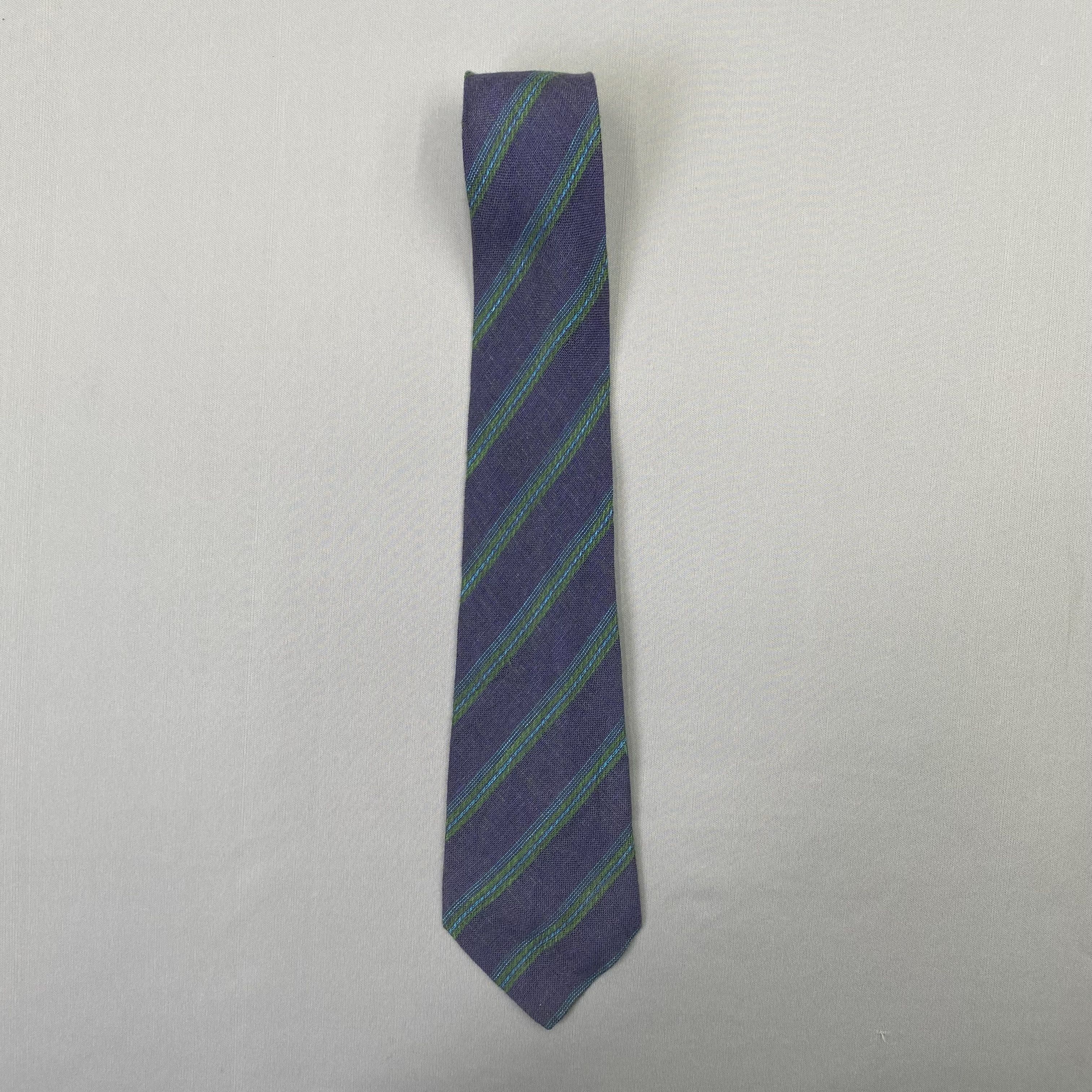 Ermenegildo Zegna Vintage Ermenegildo Zegna SILK Necktie Cravate Pure Silk Size ONE SIZE - 3 Thumbnail