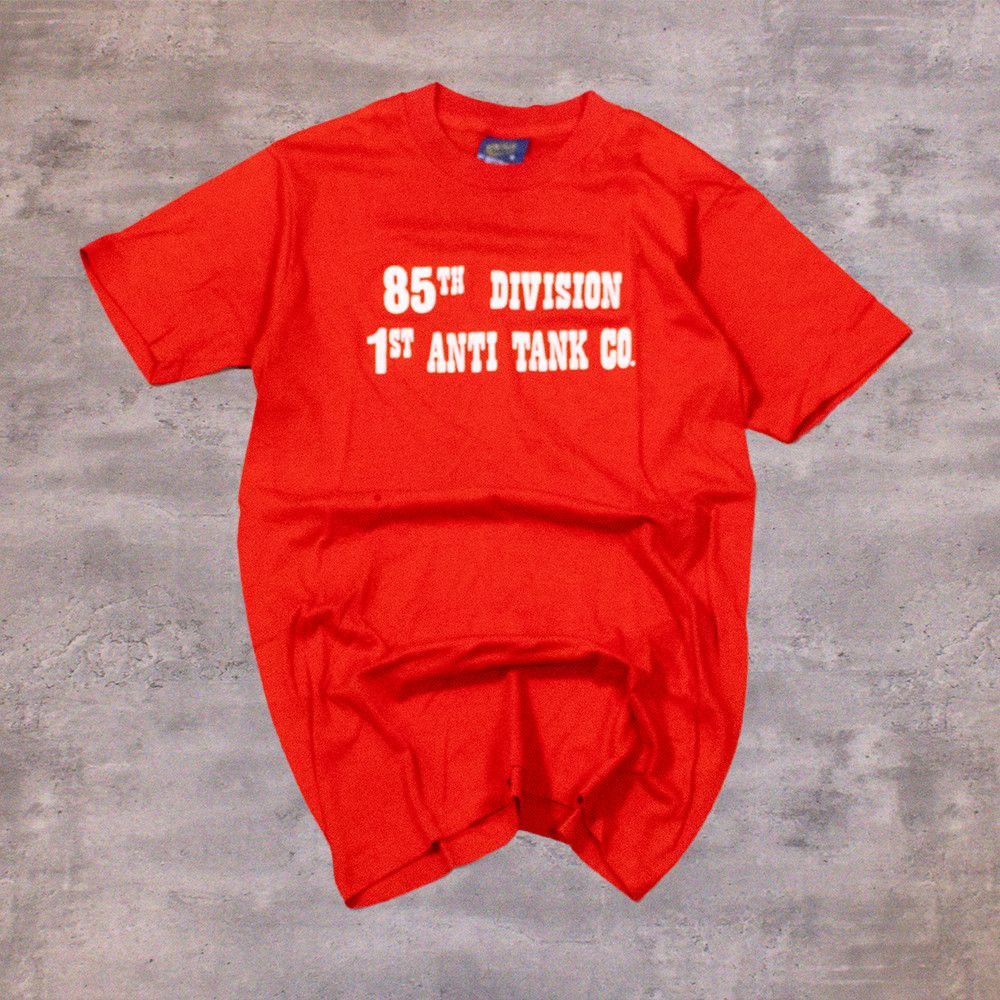 Japanese Brand Vintage 1980’s Anti Tank Co Single Stitch Red Tee Size US XS / EU 42 / 0 - 1 Thumbnail