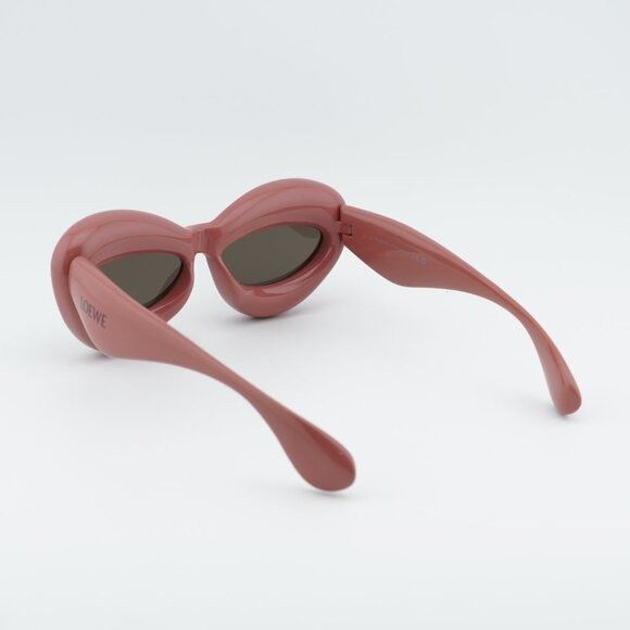 Loewe Loewe LW40097I 72E Sunglasses Shiny Pink Cat Eye Frame Size ONE SIZE - 9 Thumbnail