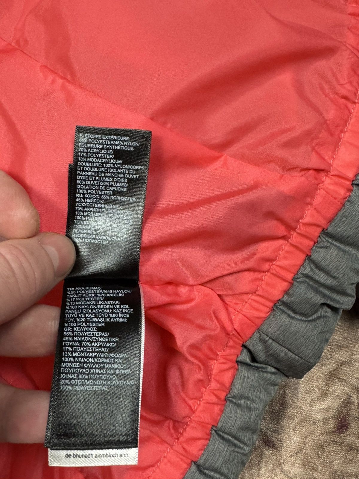 The North Face THE NORTH FACE 550 DOWN JACKET PUFFER WOMANS Y2K STREETWEAR Size XS / US 0-2 / IT 36-38 - 10 Thumbnail