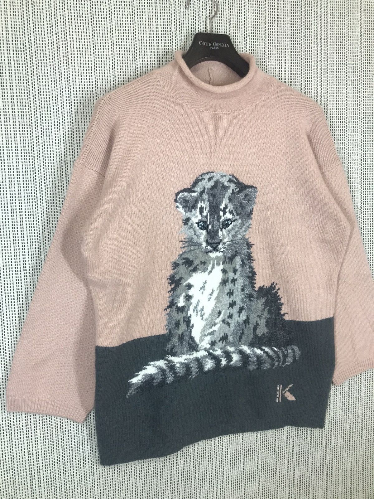 Krizia Uomo × Vintage ‼️VINTAGE KRIZIA CAT KNIT SWEATER VERY RARE‼️ Size US L / EU 52-54 / 3 - 2 Thumbnail