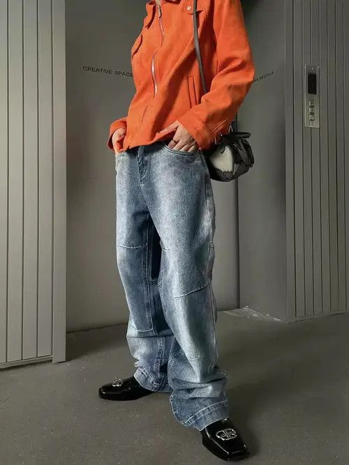 Japanese Brand Retro punk denim pants Size US 32 / EU 48 - 7 Thumbnail