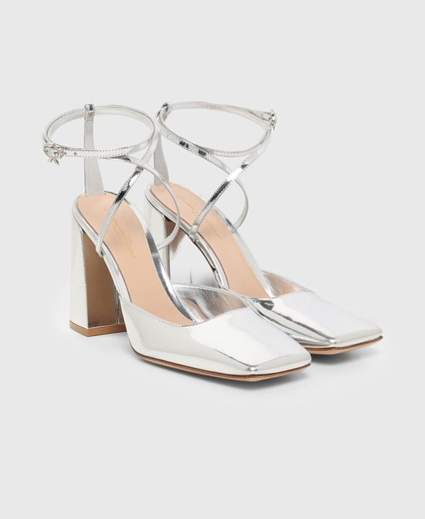 Ankle strap pump