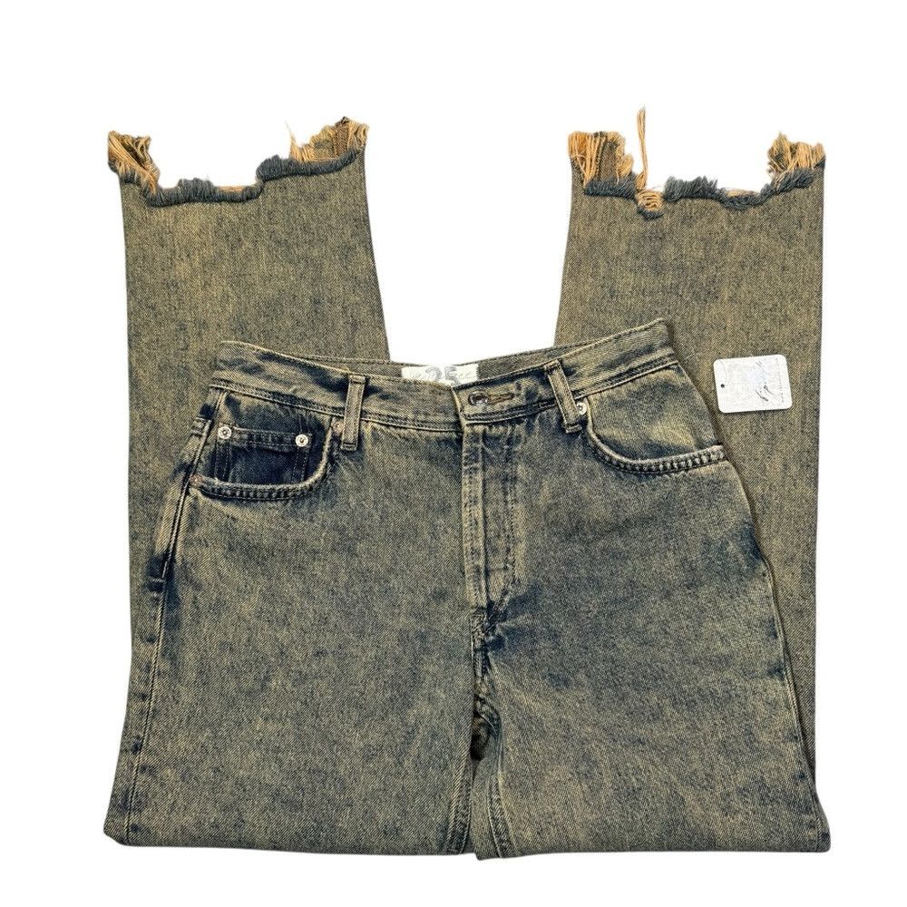 Free People NWT New Free People Maggie Mid-Rise Straight-Leg Jeans In B Size 25" / US 0 / IT 36 - 4 Thumbnail