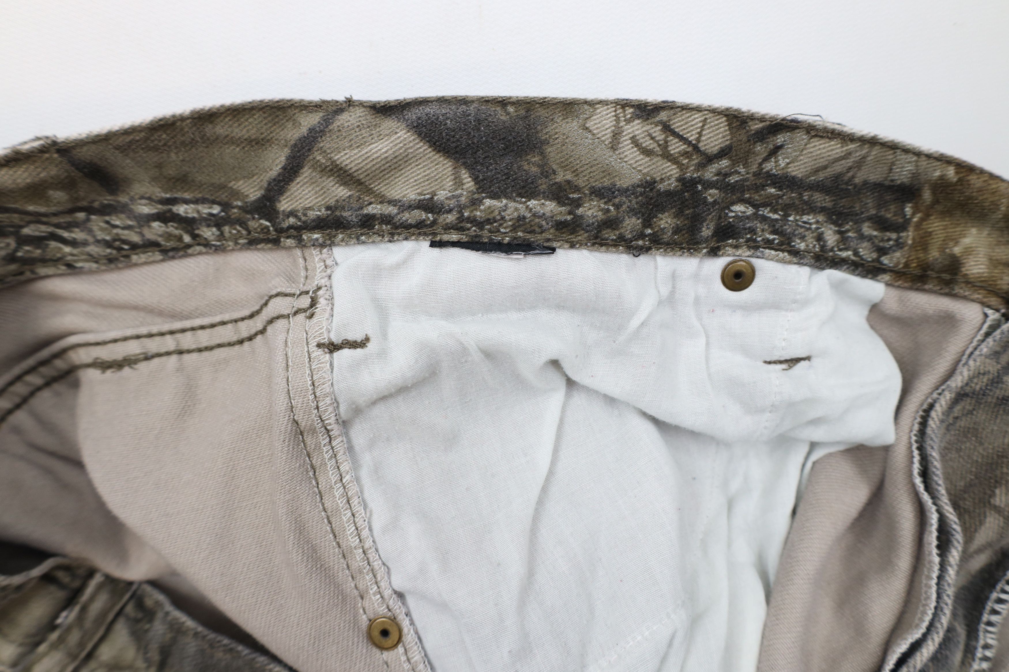 Vintage Vintage 90s Streetwear Double Knee Camouflage Wide Leg Jeans Size US 38 / EU 54 - 13 Thumbnail