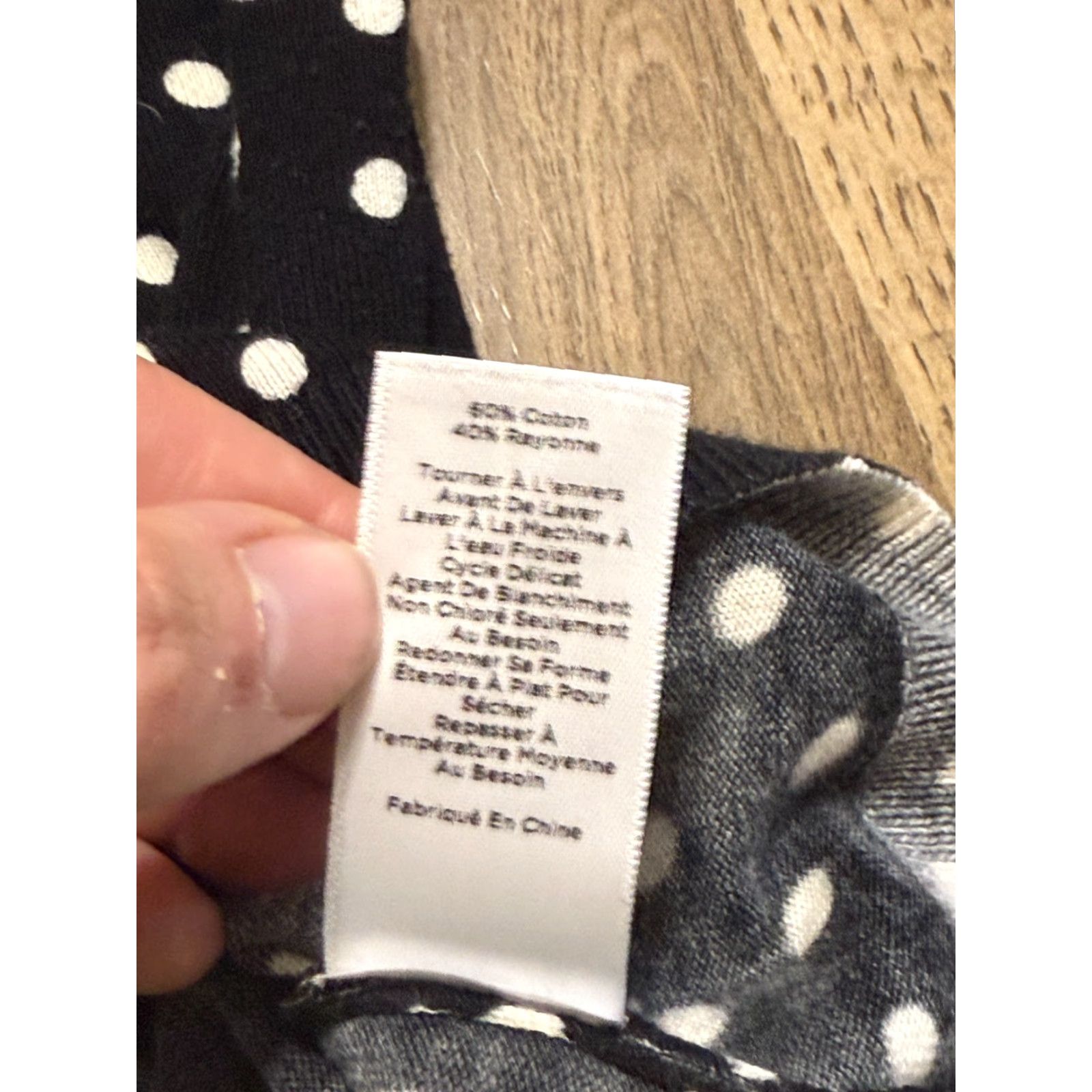 Talbots Talbots Tank Top Women XS Black White Polka Dots Scoop Neck Size XS / US 0-2 / IT 36-38 - 7 Thumbnail