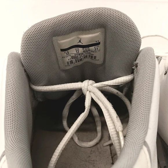 Jordan Brand Jordan Men's Flight 23 Cement 'White Black' Sneakers- US13 Size US 13 / EU 46 - 12 Thumbnail
