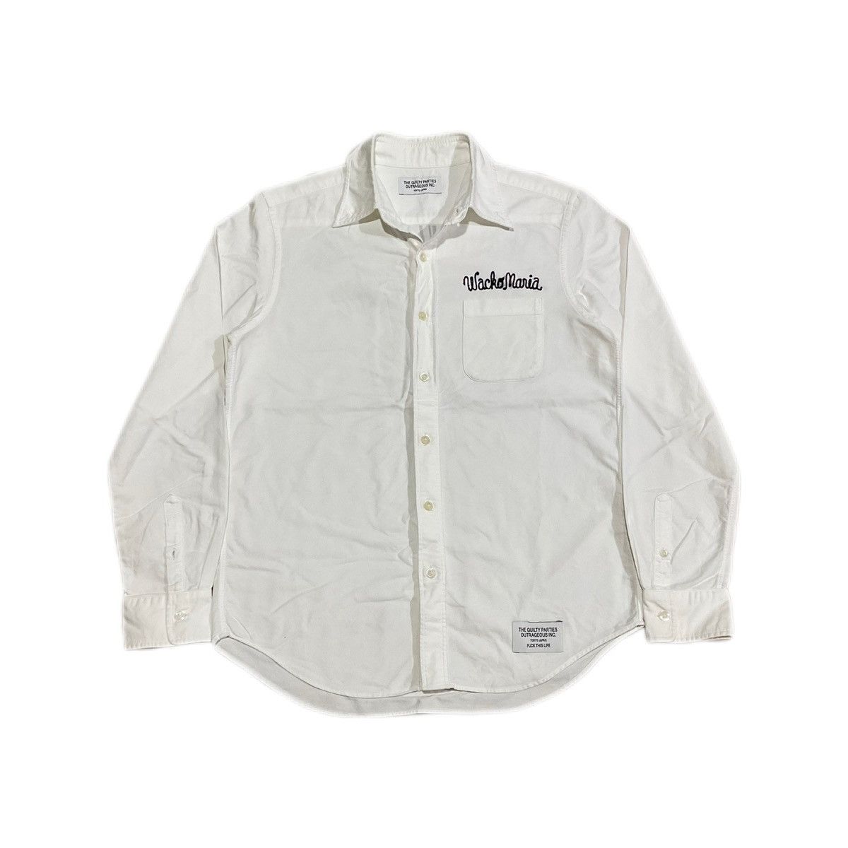 Wacko Maria 🔥Archived Aw14 Wacko Maria Shirt Virgin Mary Embroidered Size US M / EU 48-50 / 2 - 4 Thumbnail