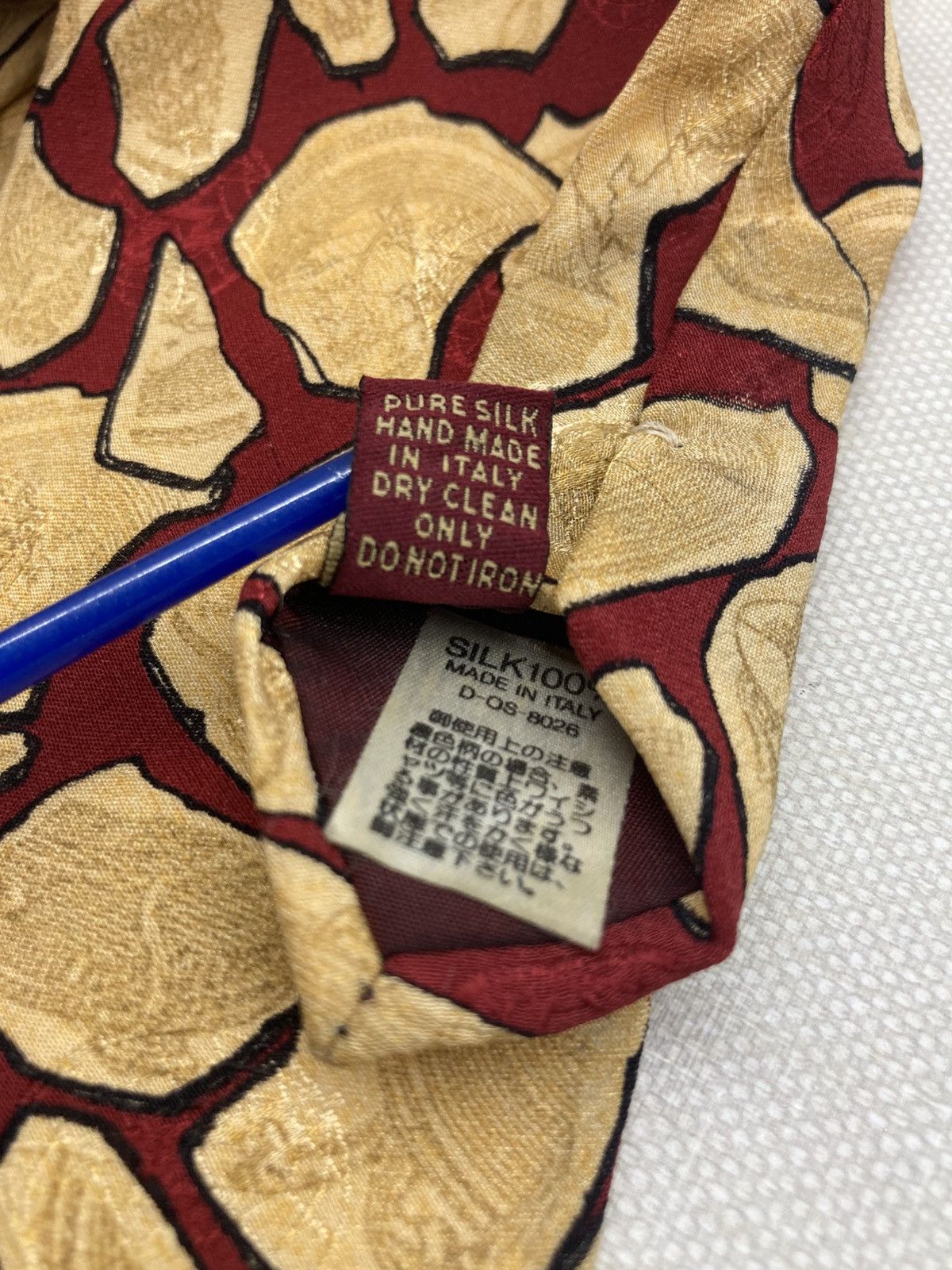 Alviero Martini Alviero Martini 1ᴬ Classe Silk Tie Size ONE SIZE - 5 Thumbnail