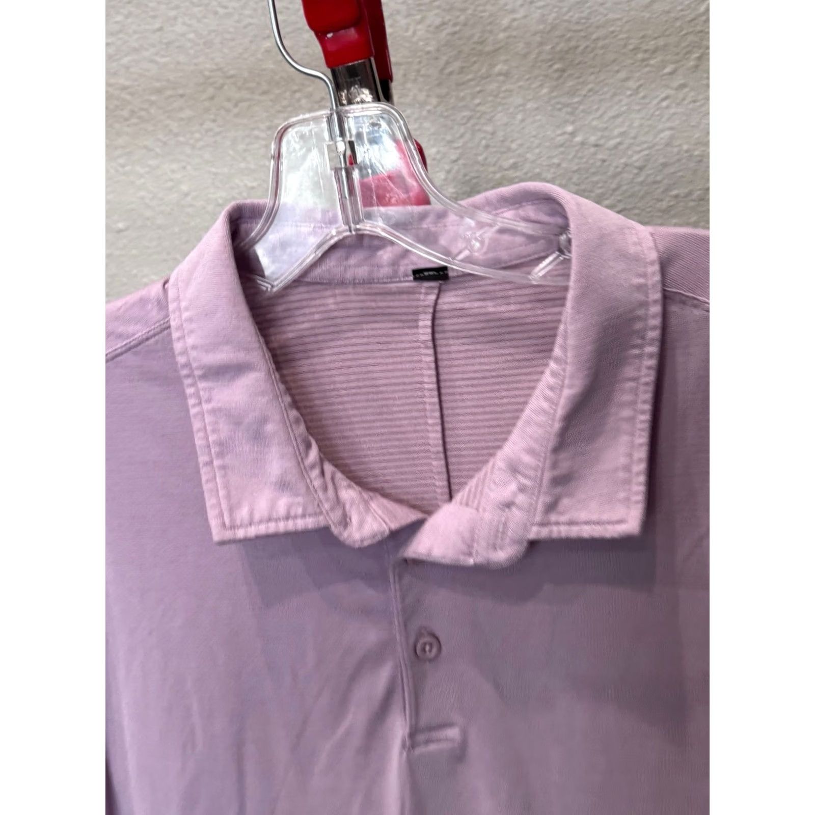 Lululemon Lululemon Lavender POLO SHIRT Extra Large Size US XL / EU 56 / 4 - 4 Thumbnail