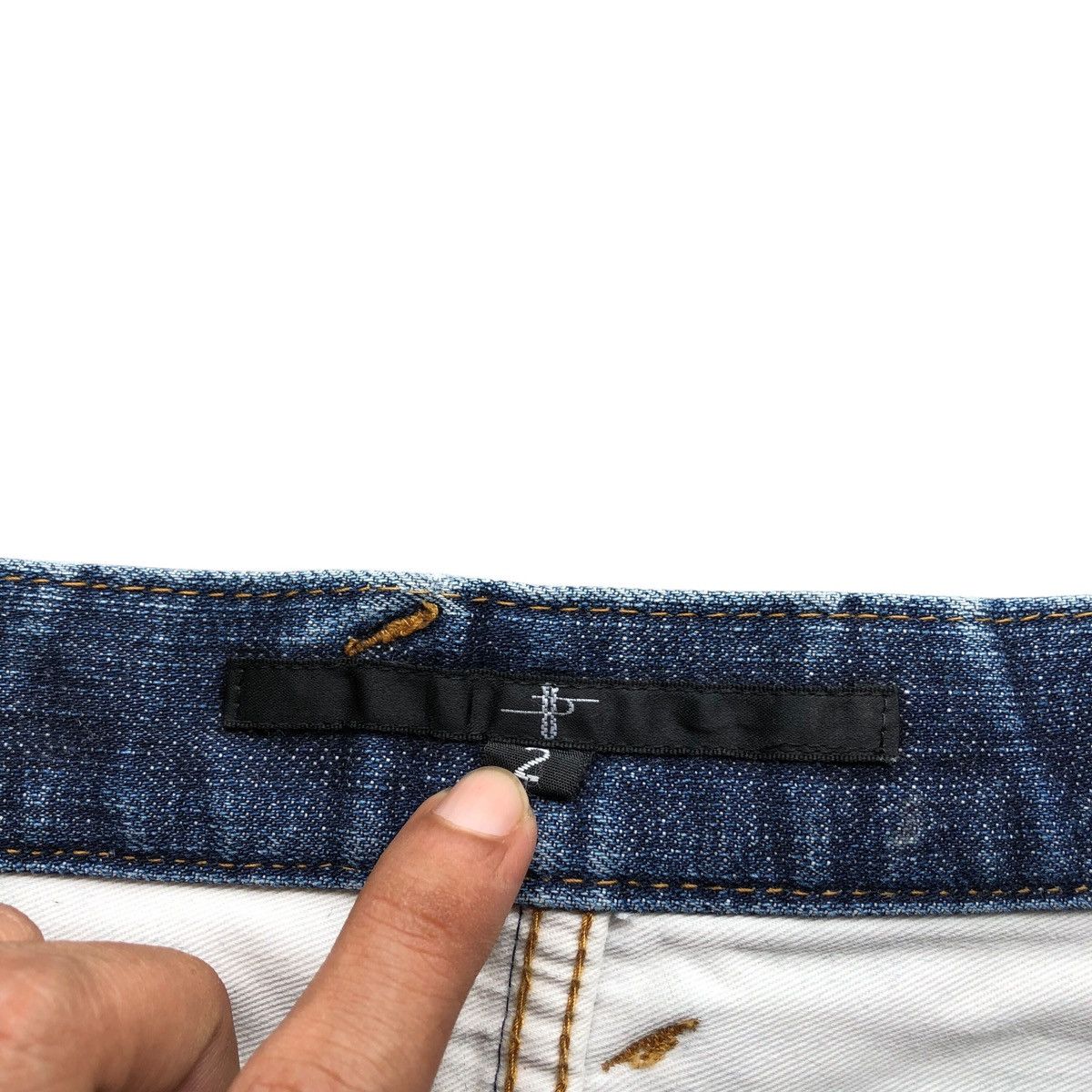 Japanese Brand Vintage NO ID skinny jeans Size US 32 / EU 48 - 8 Thumbnail