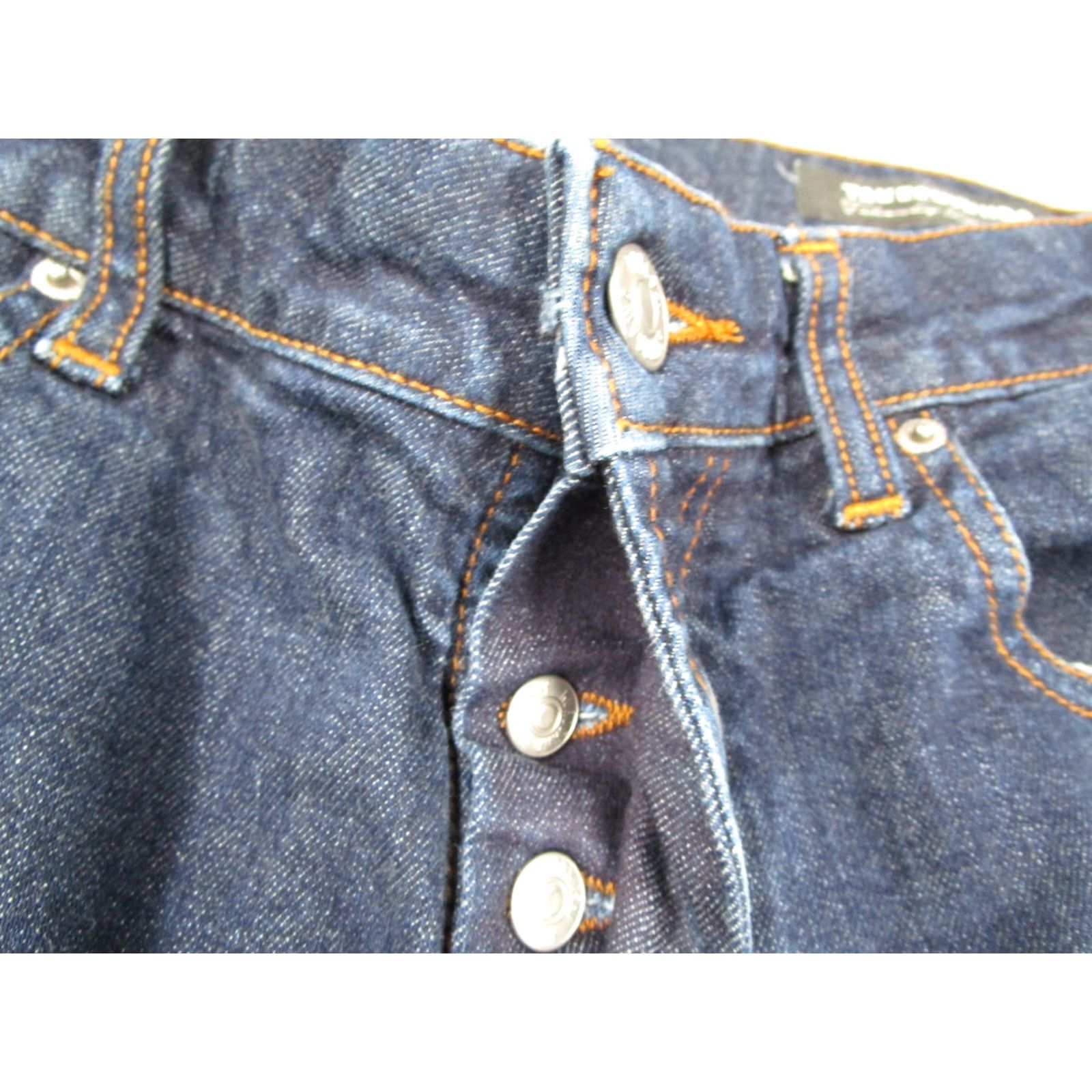 Takeshy Kurosawa Takeshy Kurosawa Jeans Men 38 Blue Taper Button Fly Denim Made in Italy 38x28 Size US 38 / EU 54 - 7 Thumbnail
