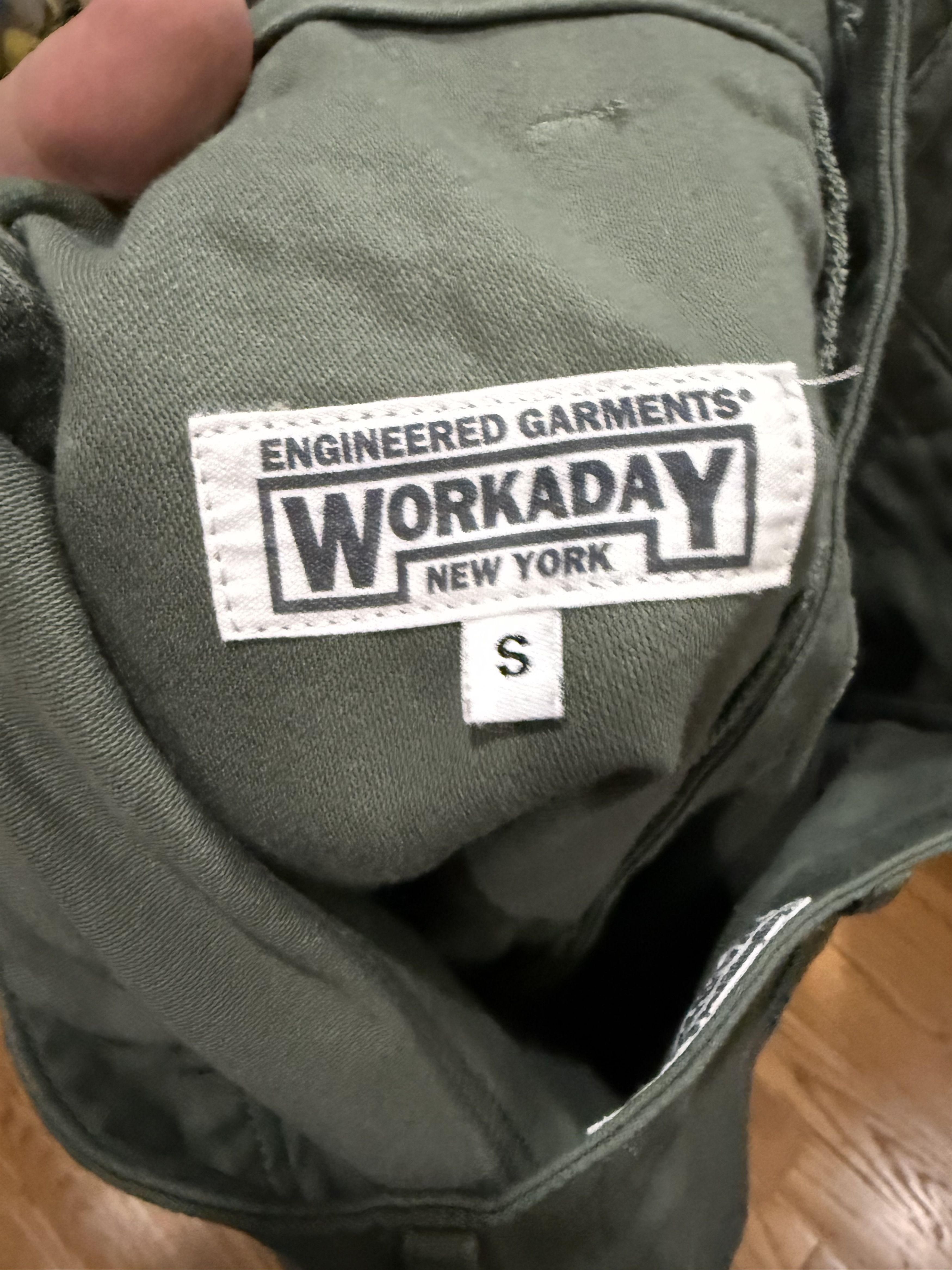 Engineered Garments EG Workaday Fatigue Pants - Olive Reverse Sateen Size US 32 / EU 48 - 4 Thumbnail