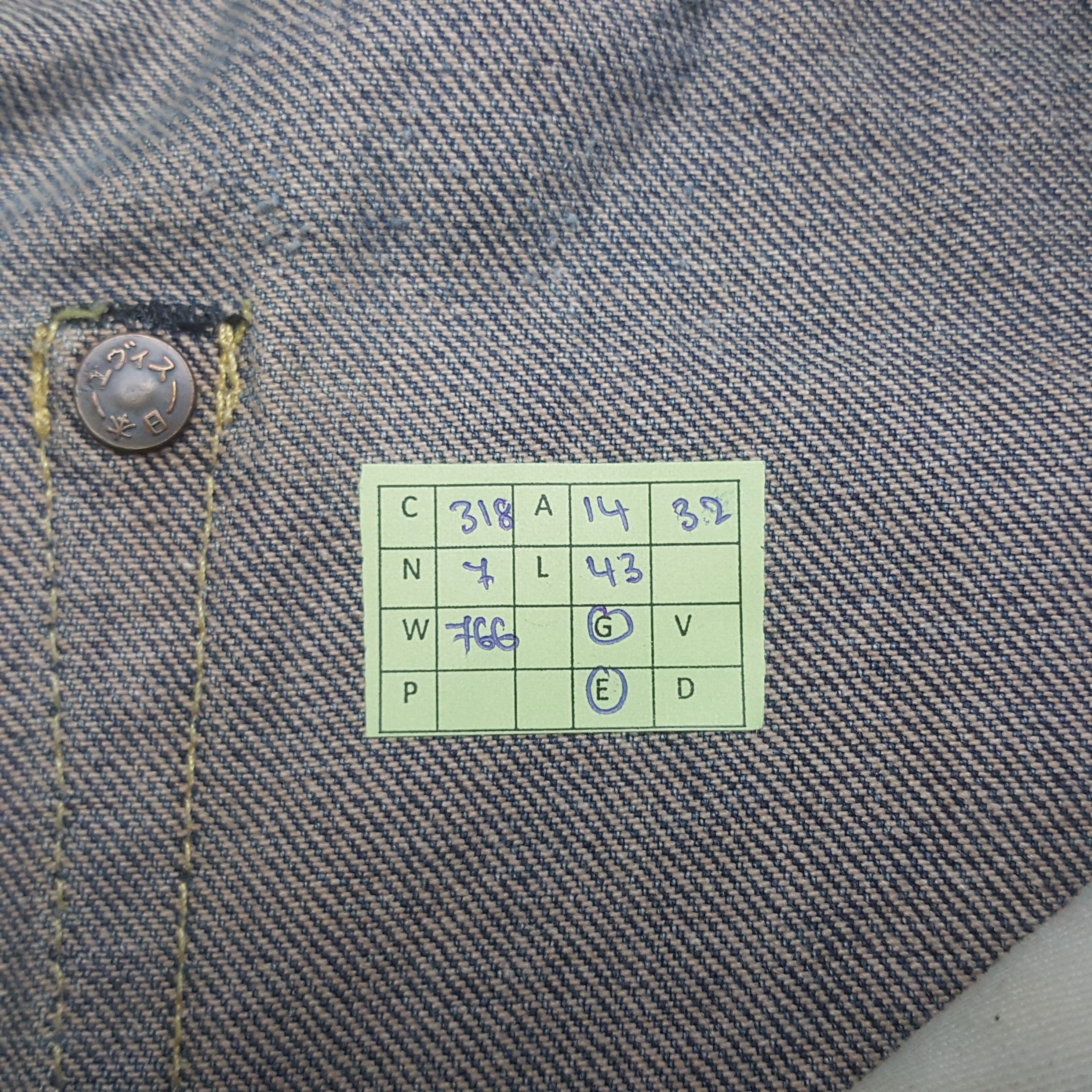 Evisu Vintage Evisu Japanese Daicock Custom Denim Jeans C318N7 Size US 28 / EU 44 - 8 Thumbnail